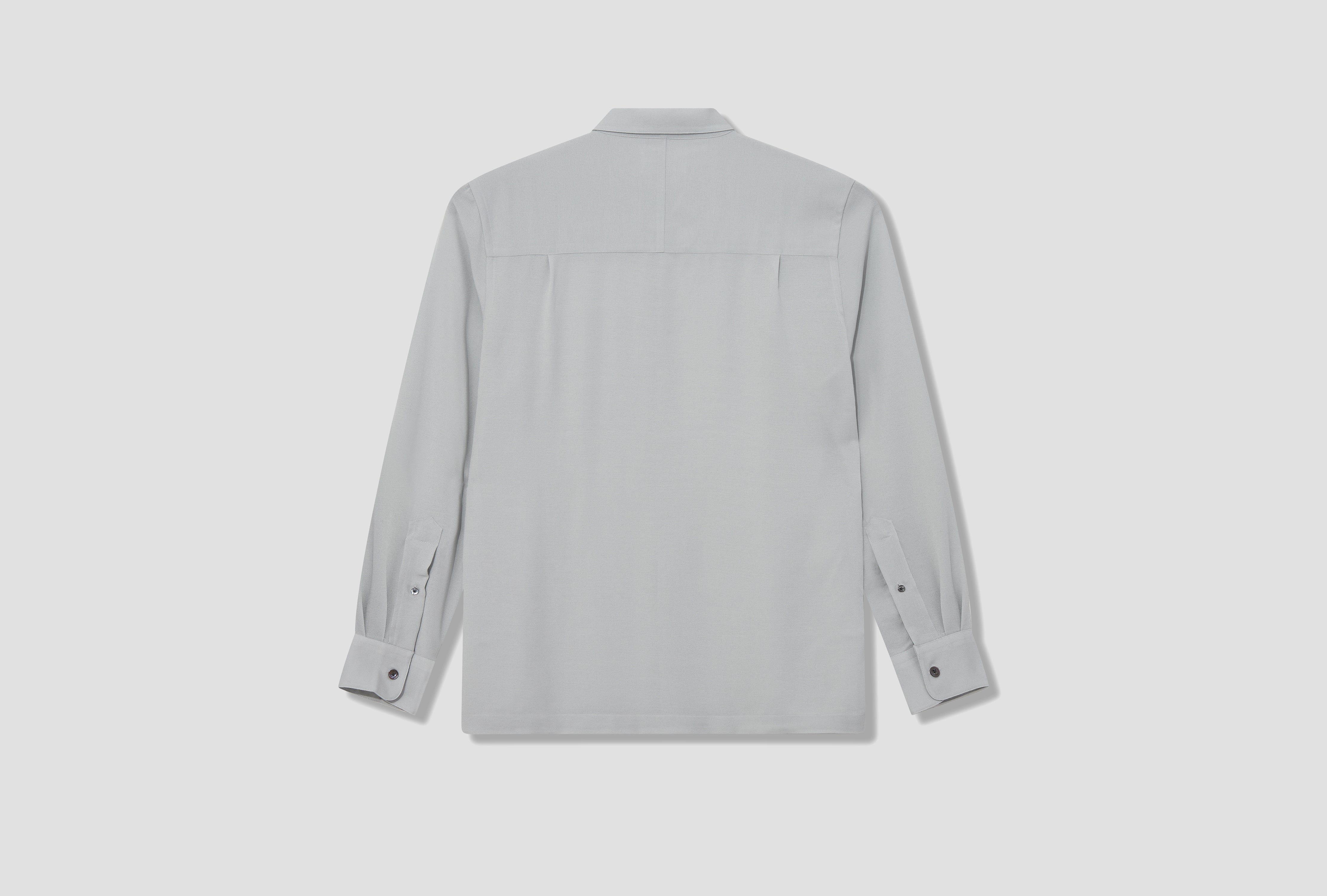 FARM SHIRT - ICE CREPE 3-45S15 Grey