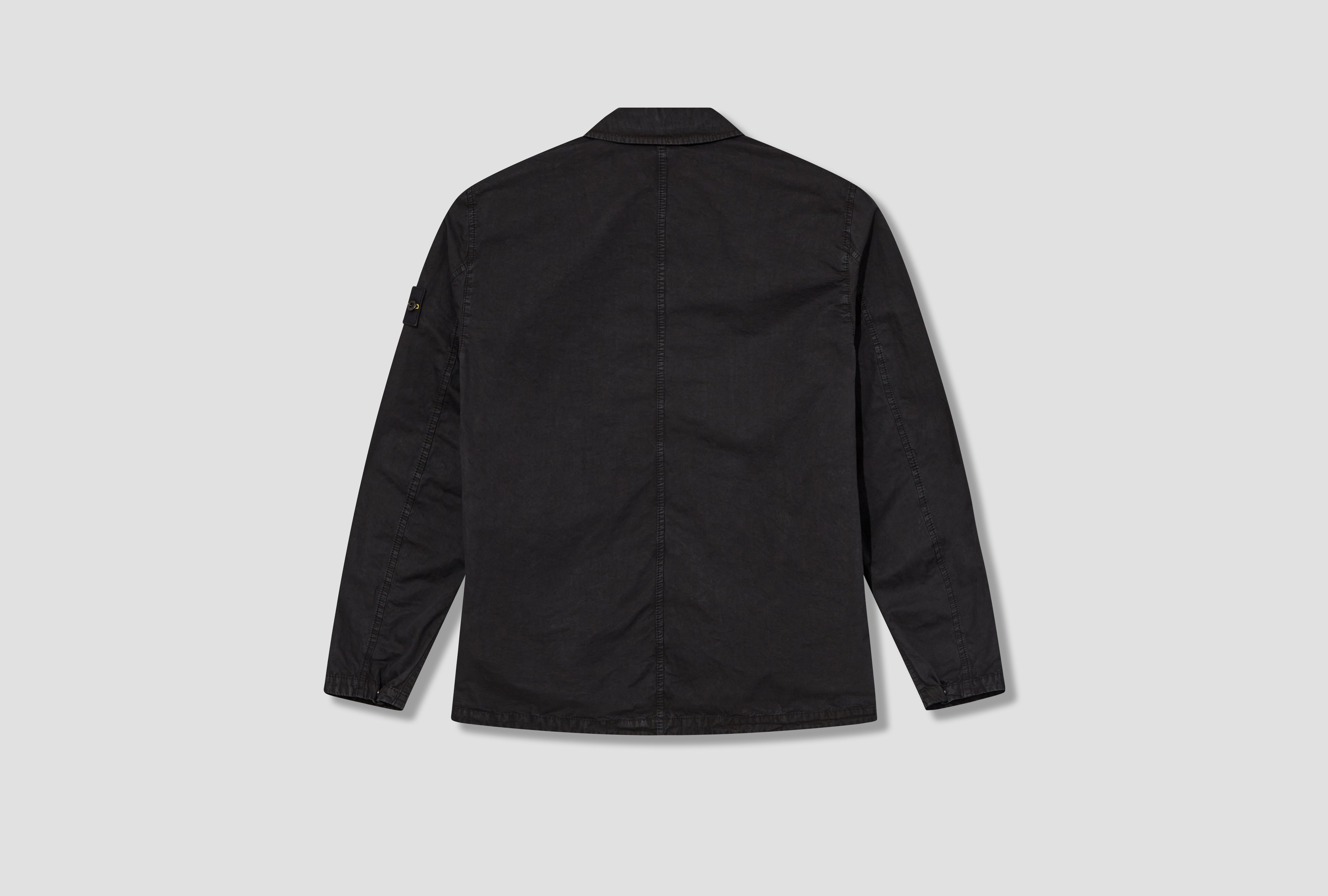 Dyed canvas overshirt on sale jacket