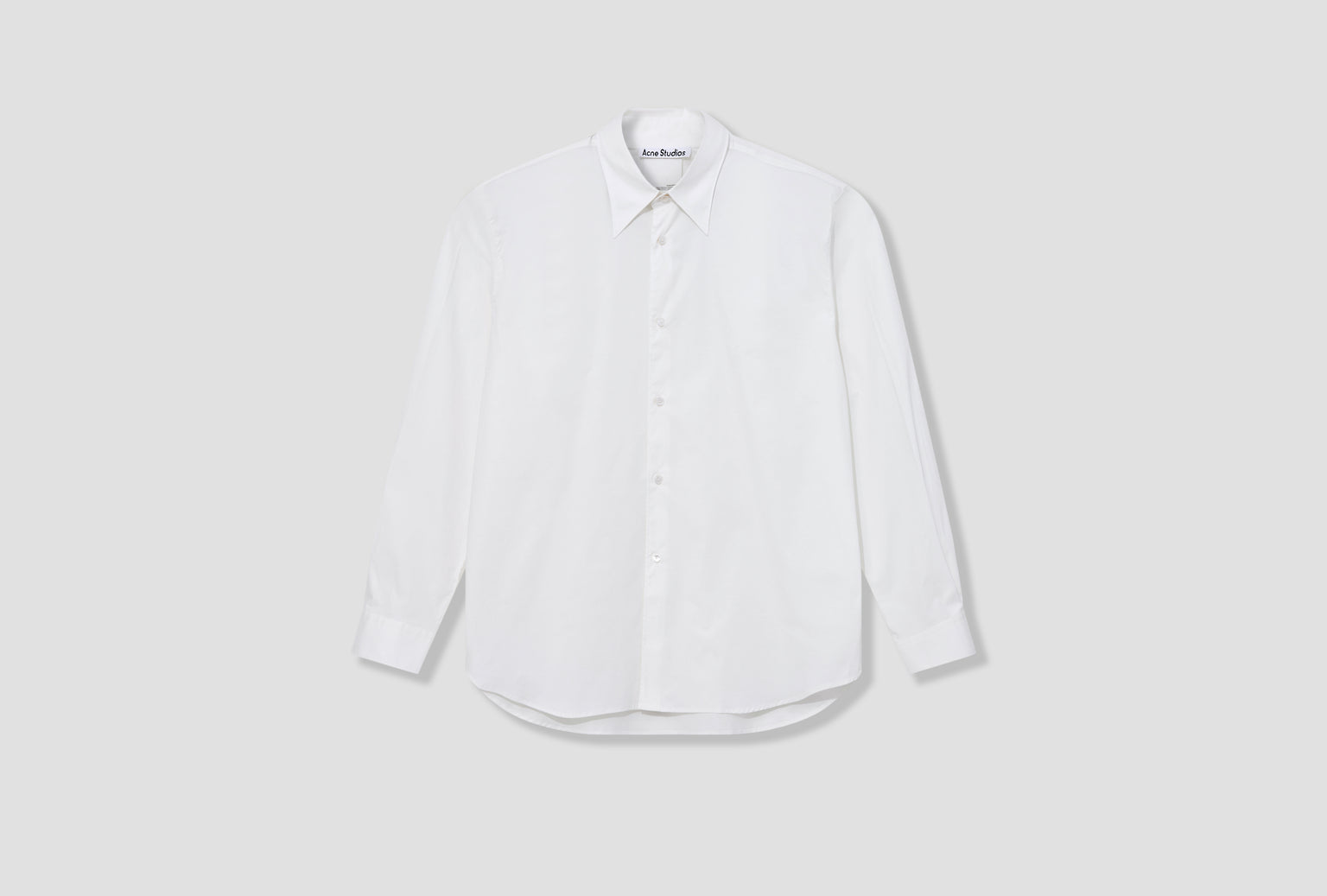 SALO LONG SLEEVE COTTON POPLIN BB0512 White