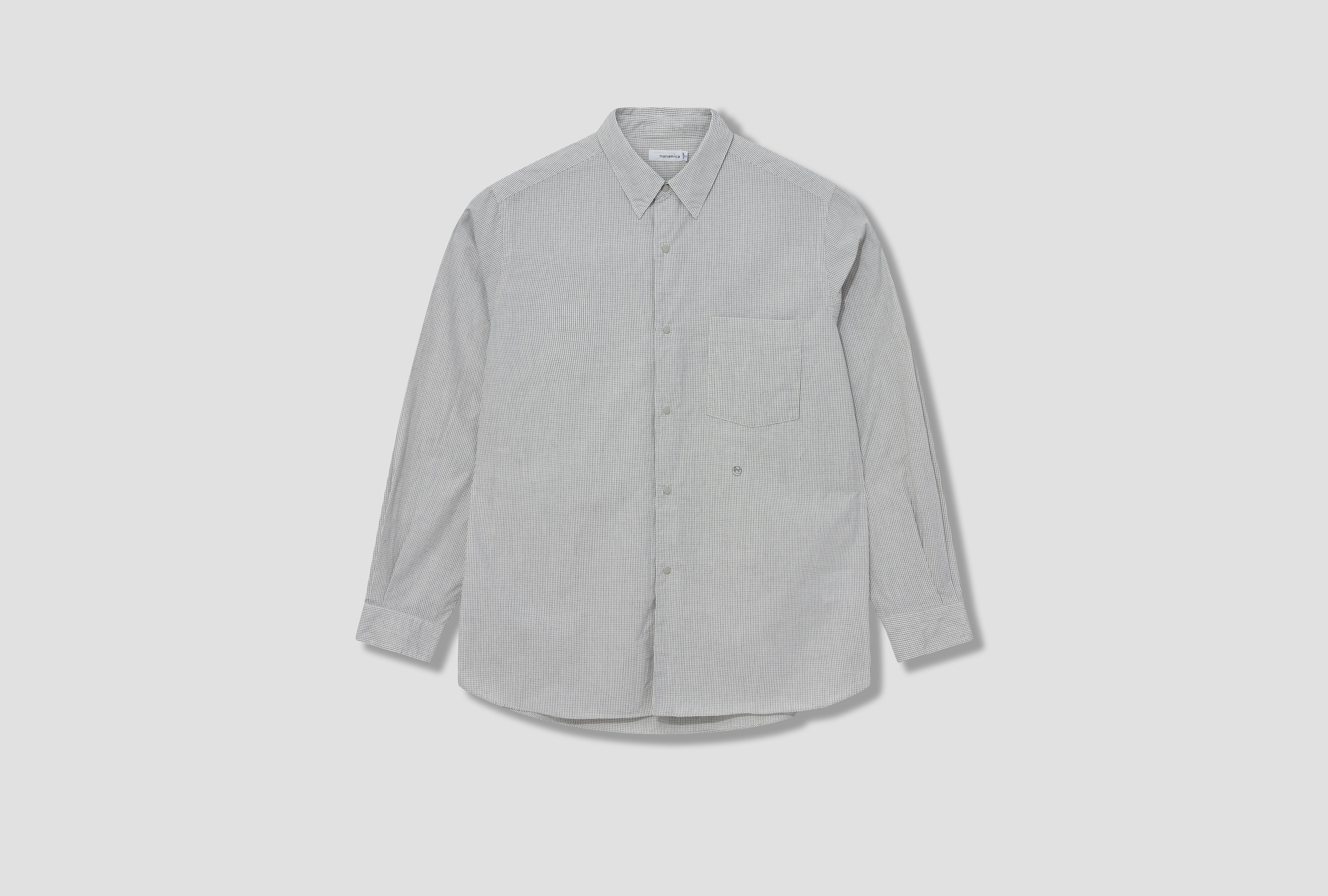 REGULAR COLLAR WIND SHIRT SUGF353E Off white