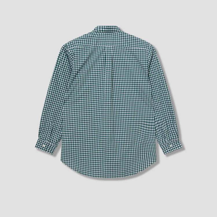 FOREVER - YARN DYED COTTON GINGHAM - GREEN / WIDE CLASSIC FZ-B010-PER Green