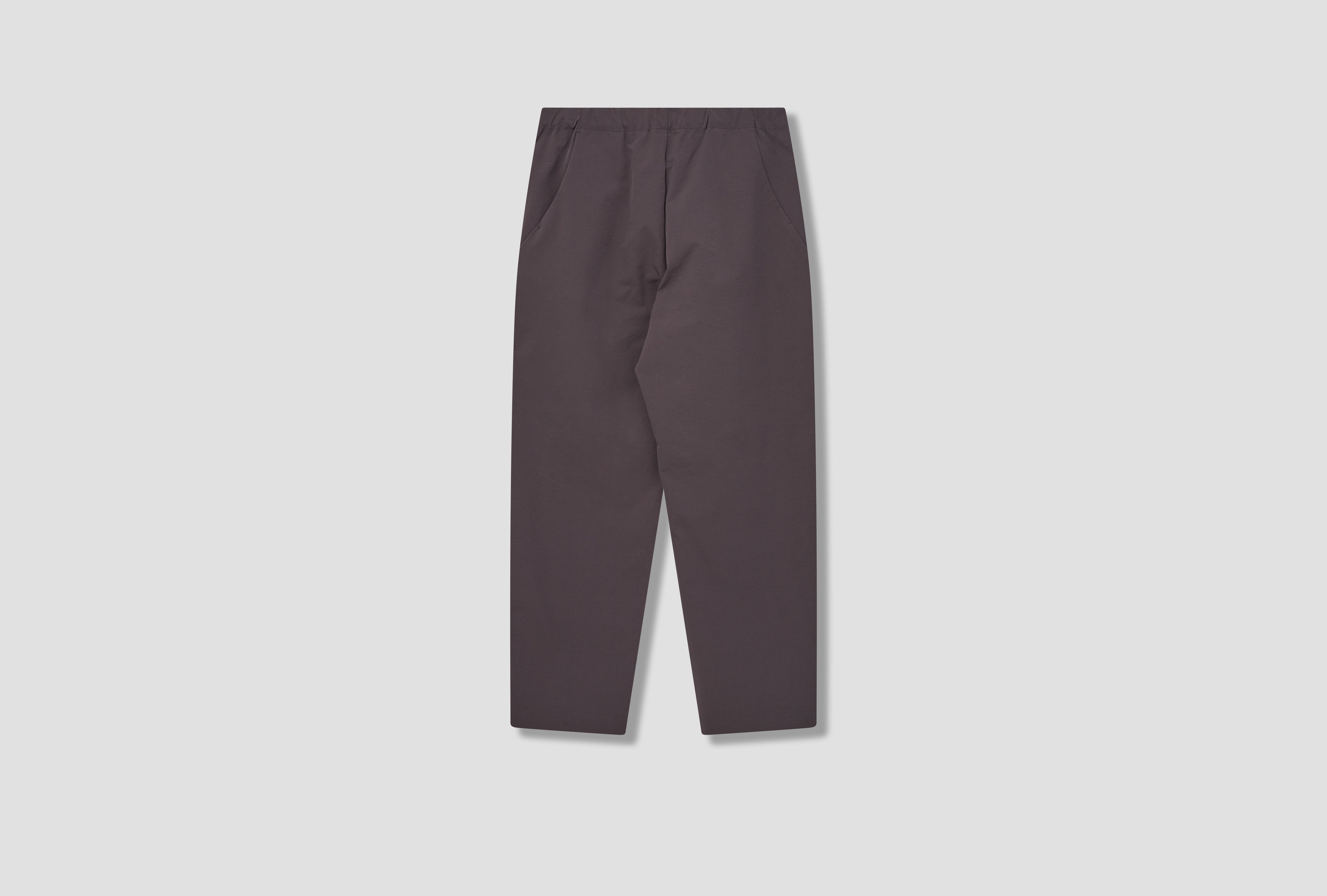 ONE TUCK TAPERED STRETCH PANTS GL73172 Charcoal