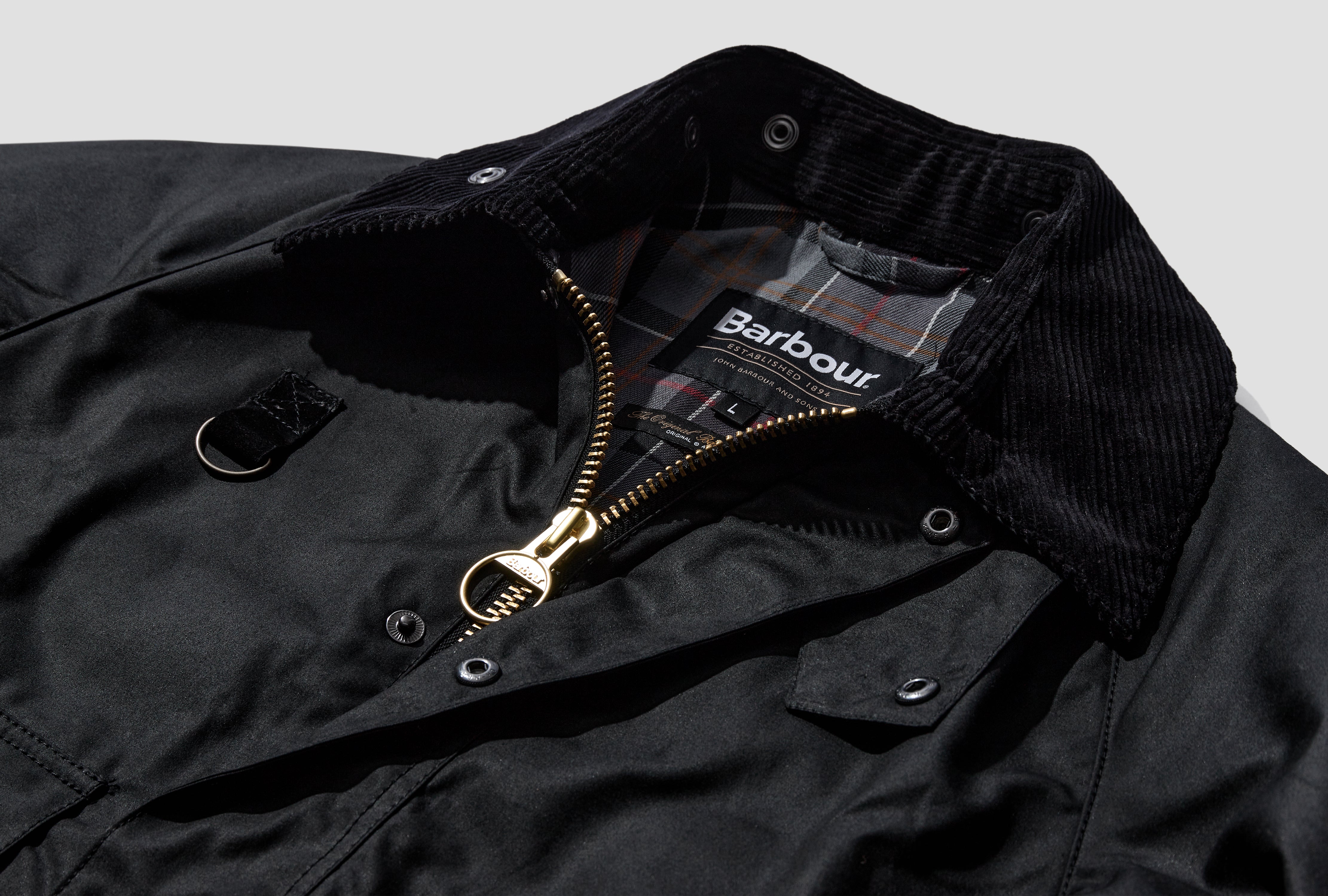 HERITAGE SELECT - SL SPEY WAX JACKET MWX1212 Black