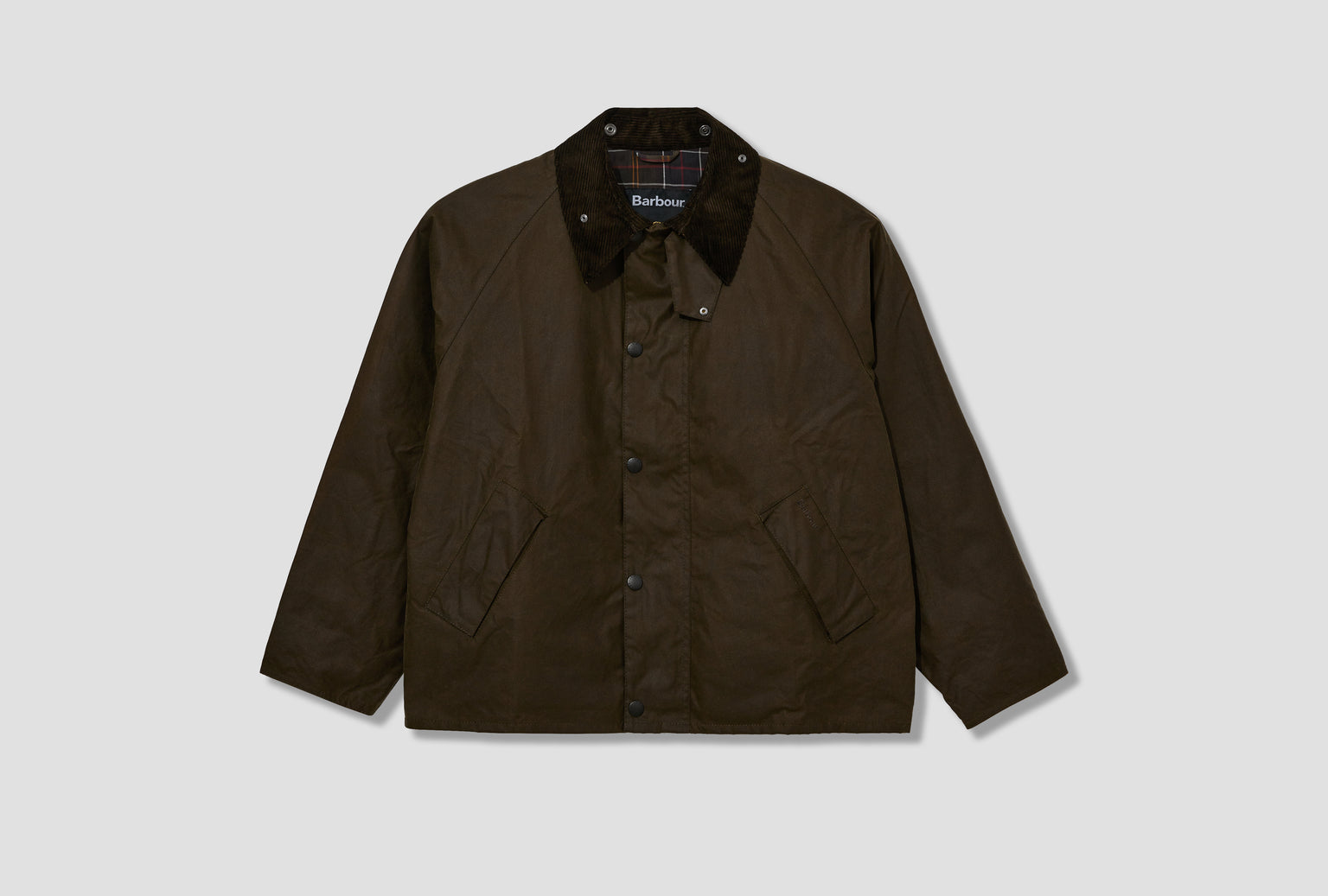 HERITAGE SELECT - OVERSIZED TRANSPORT WAX JACKET MWX1678 Brown