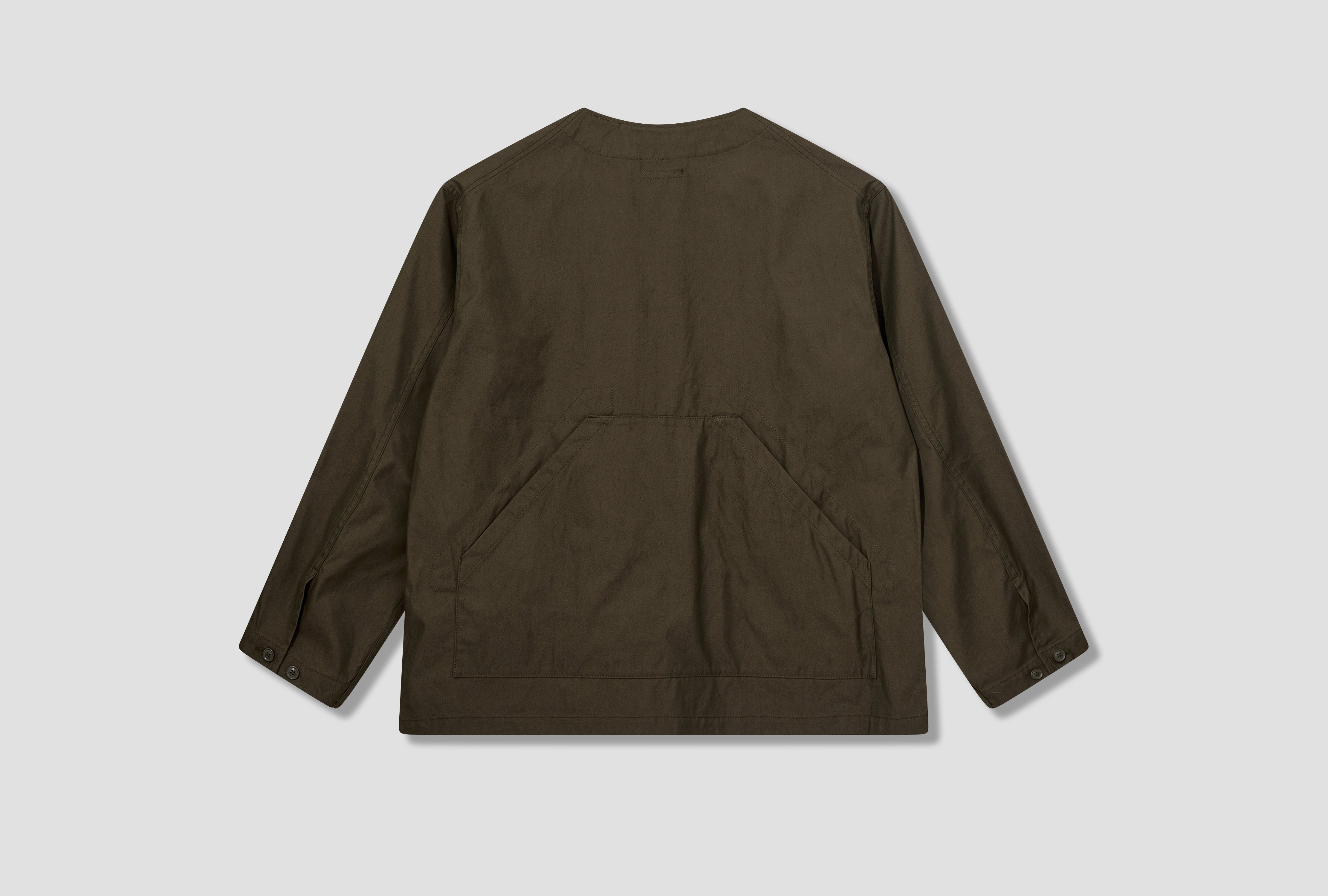 SHOOTING JACKET - OLIVE CP WEATHER POPLIN EU001 / 23F1D061