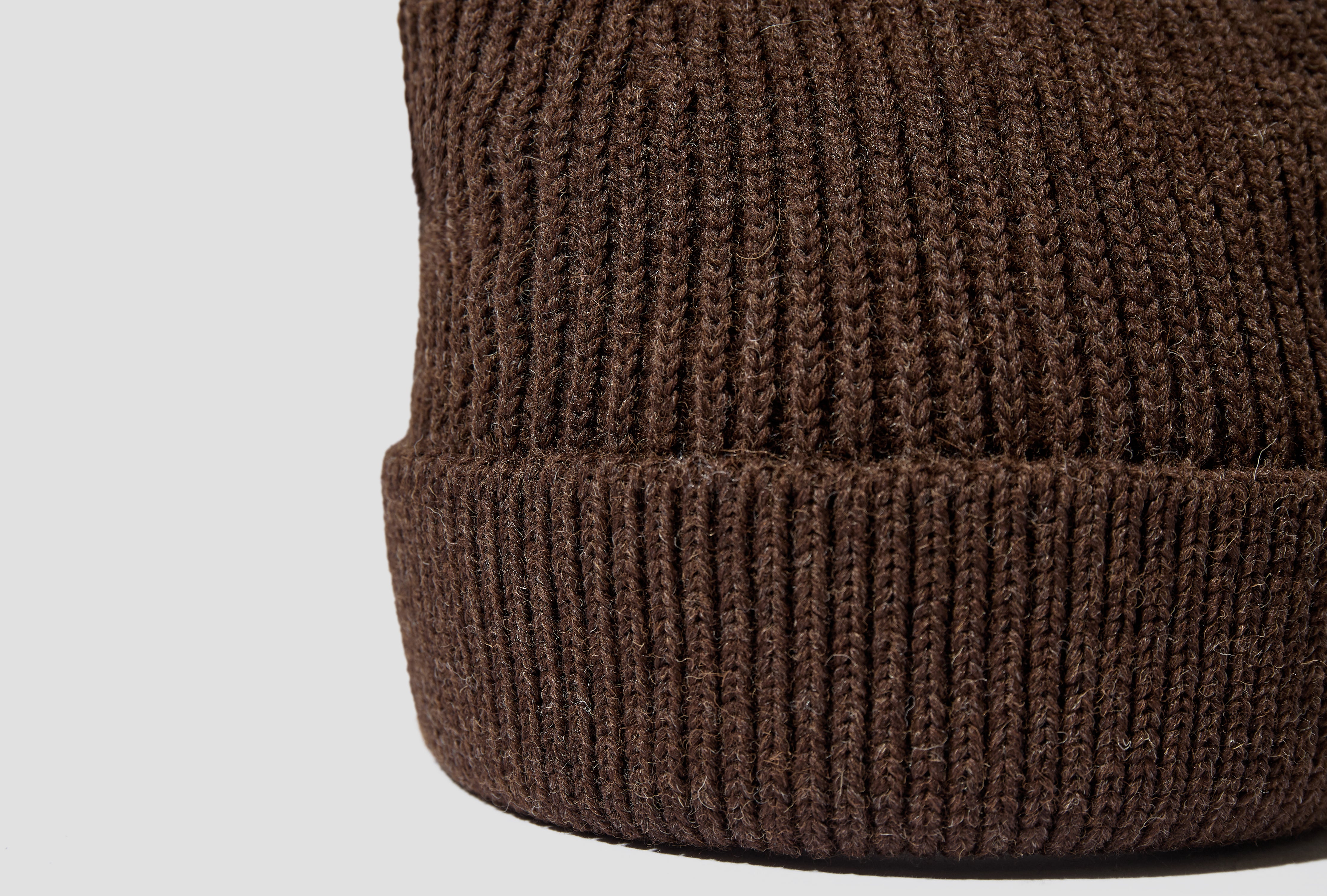 BEANIE MEDIUM - 5 GAUGE / UNDYED YARN Brown
