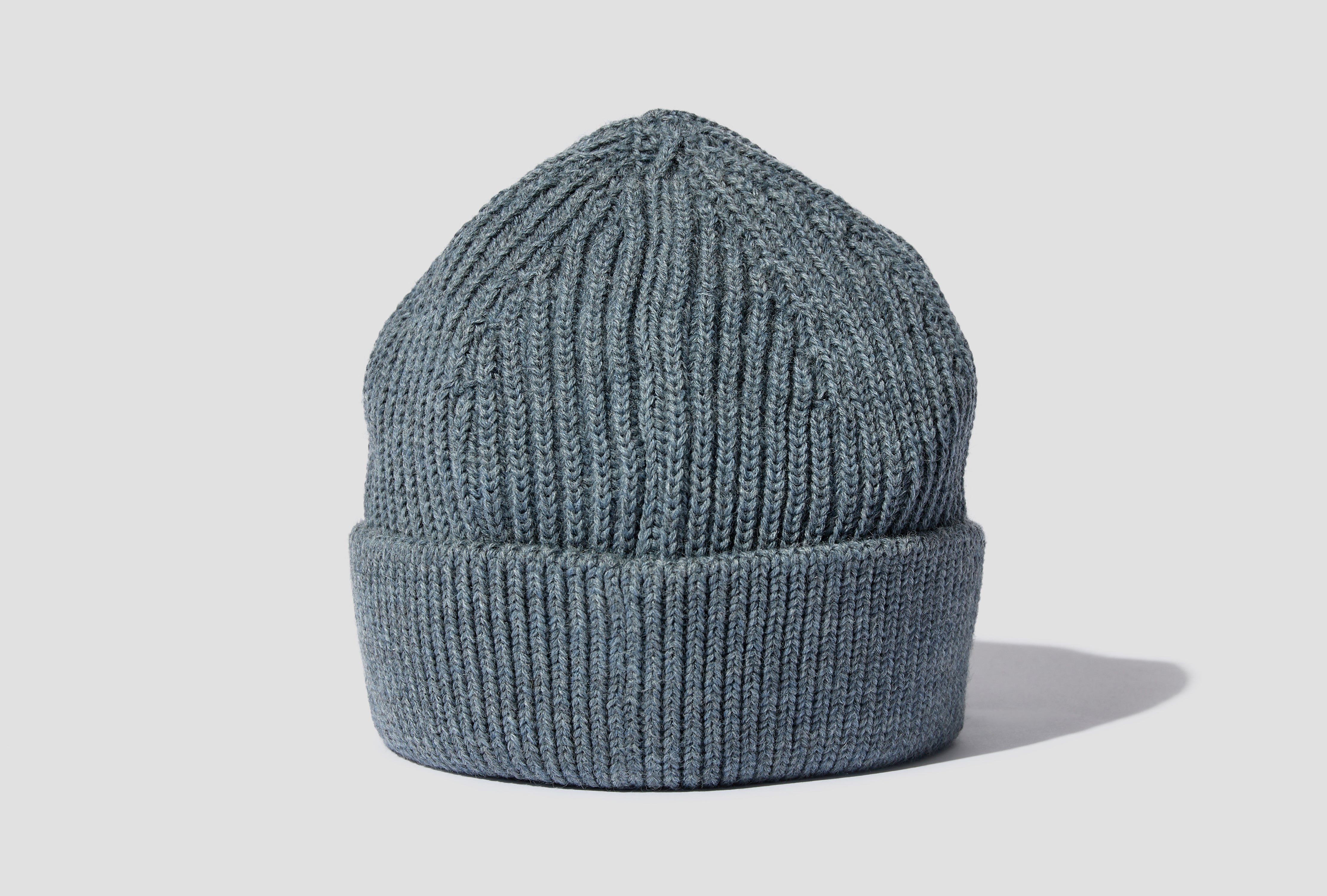 BEANIE MEDIUM - G5 / INDIGO DYED YARN Light blue