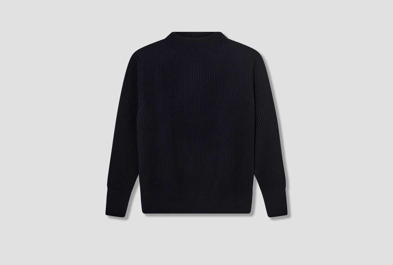 NAVY CREWNECK - G5 / SIGNATURE YARN Navy