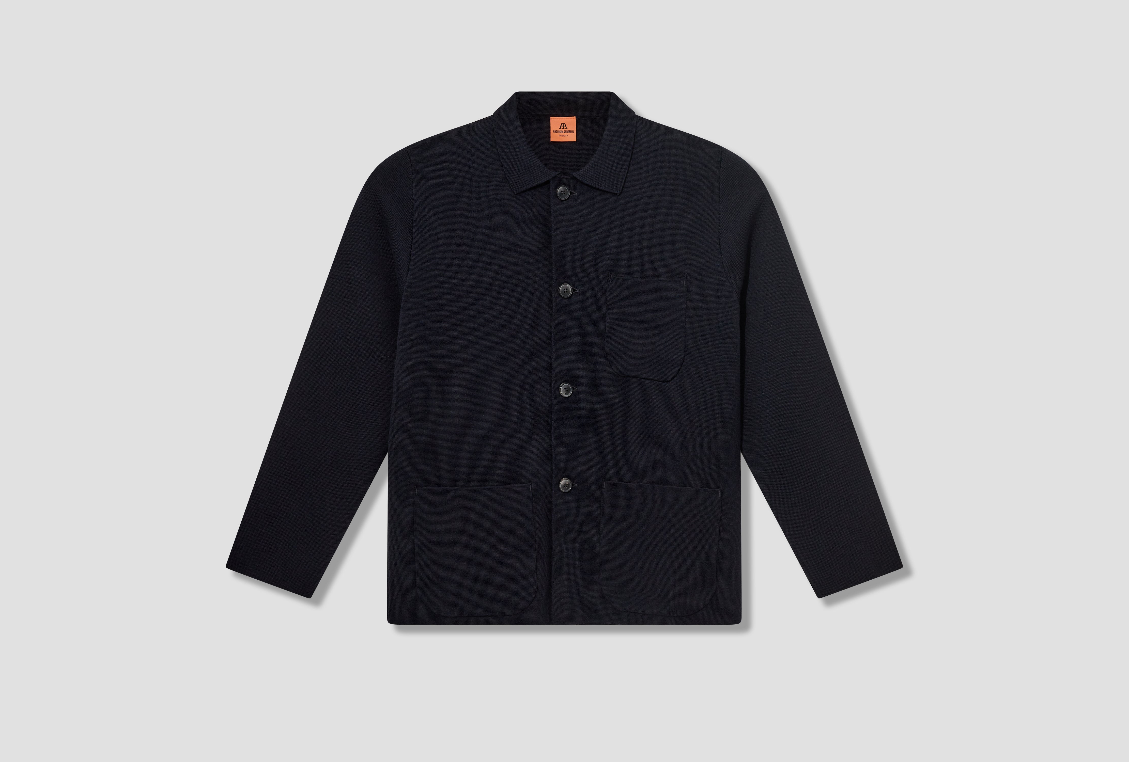 WORK JACKET - G12 / SIGNATURE YARN Navy