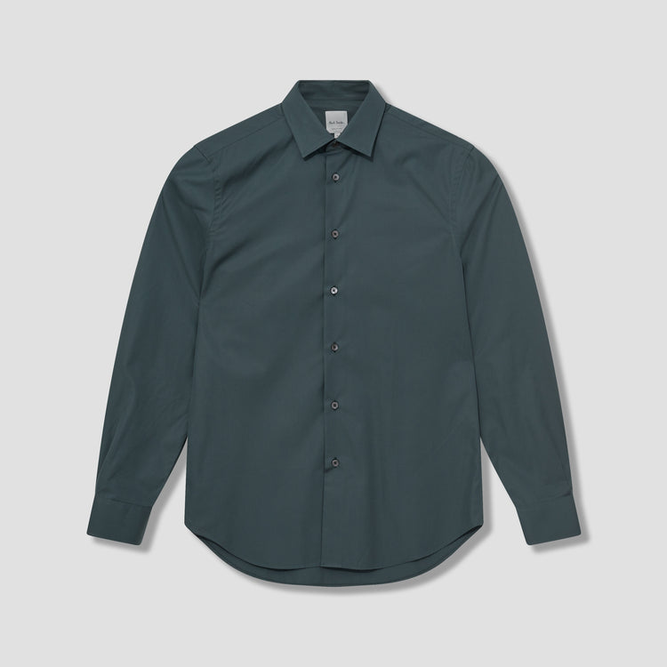 MENS S/C TAILORED FIT SHIRT M1R-800P2-L00050 Green