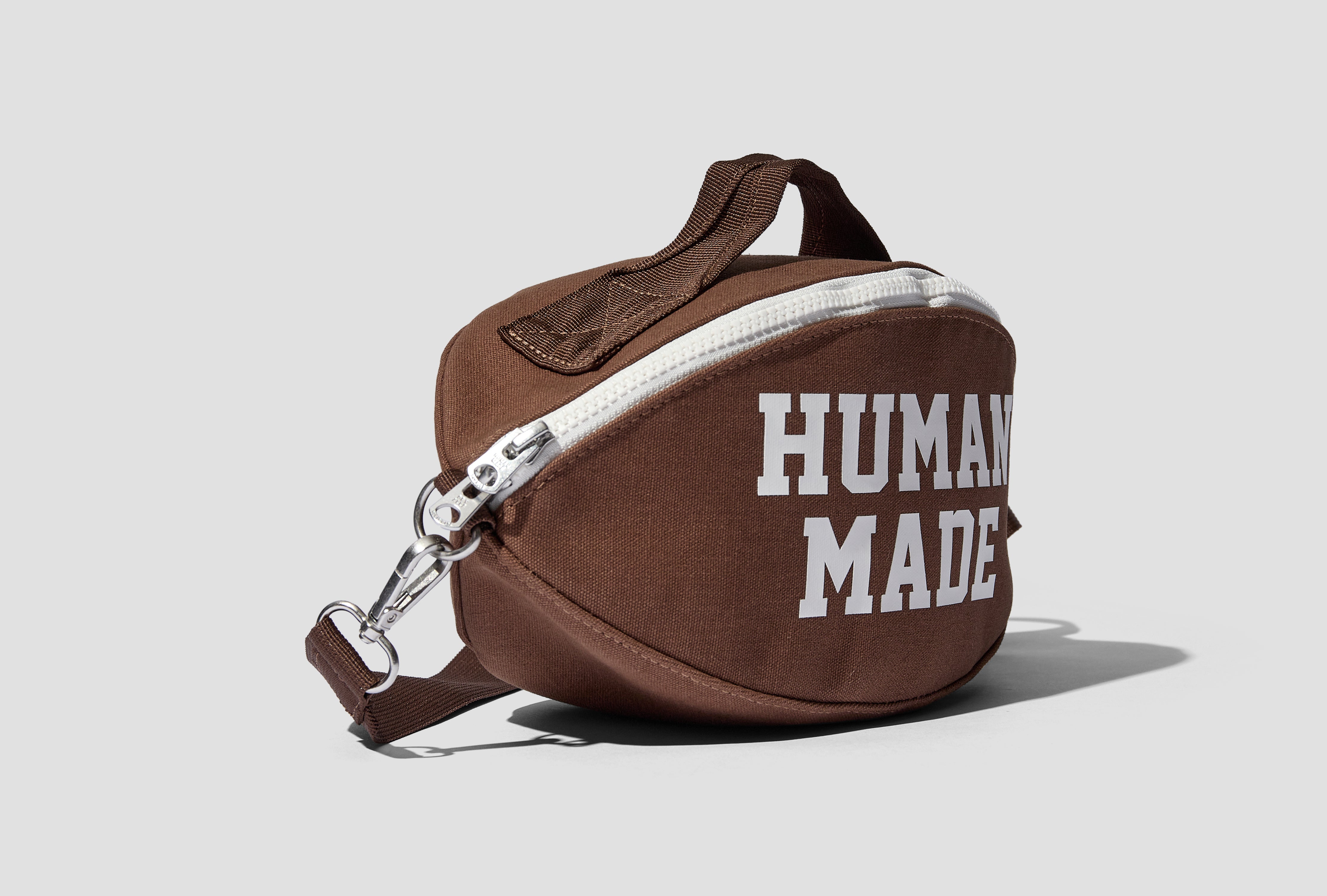 HUMAN MADE Rugby Ball Bag Brownverdy - ショルダーバッグ