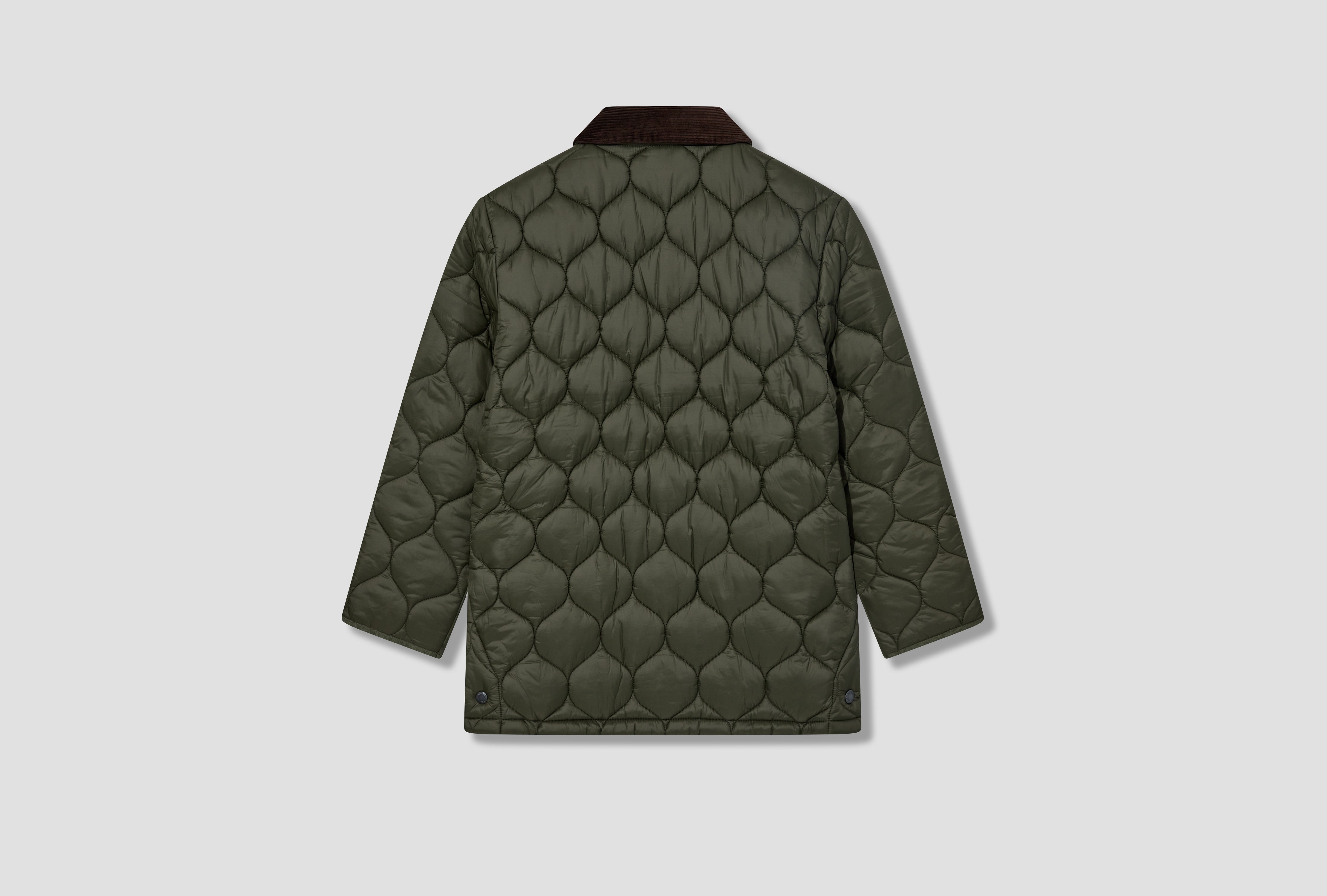 HERITAGE + - LOFTY QUILTED JACKET MQU1741 Olive