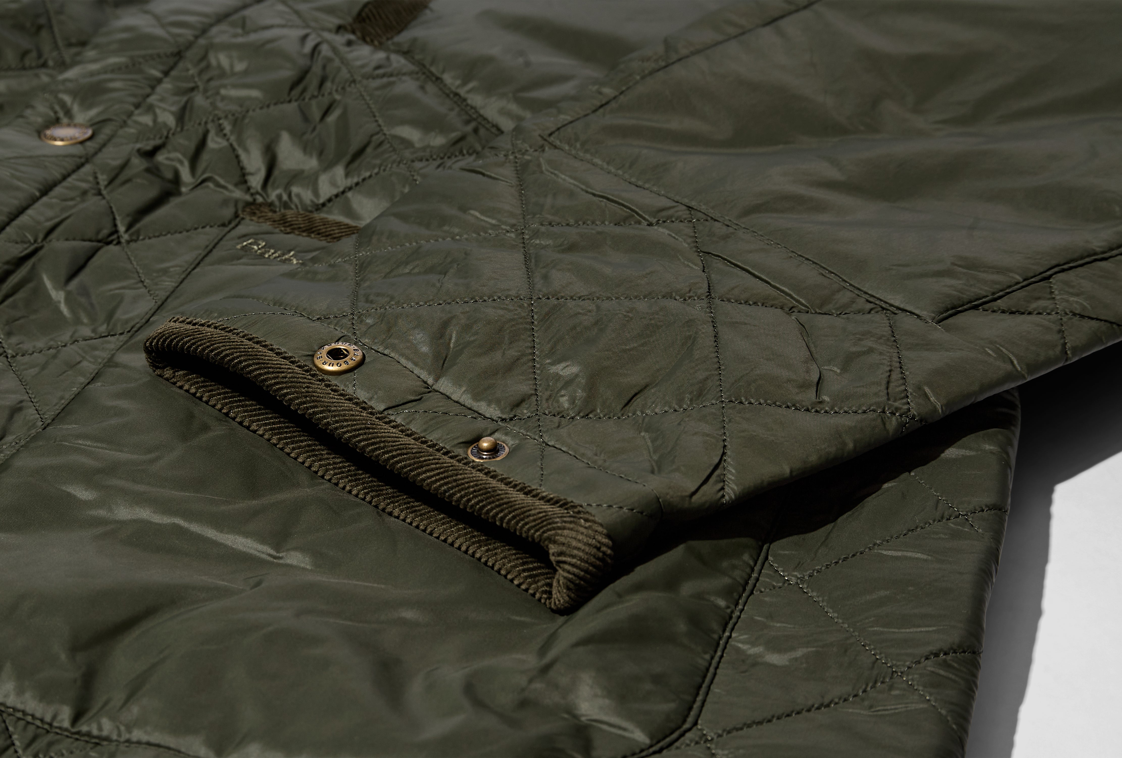 HERITAGE + - OVERNIGHT POLAR QUILTED PARKA JACKET MQU1739 Olive