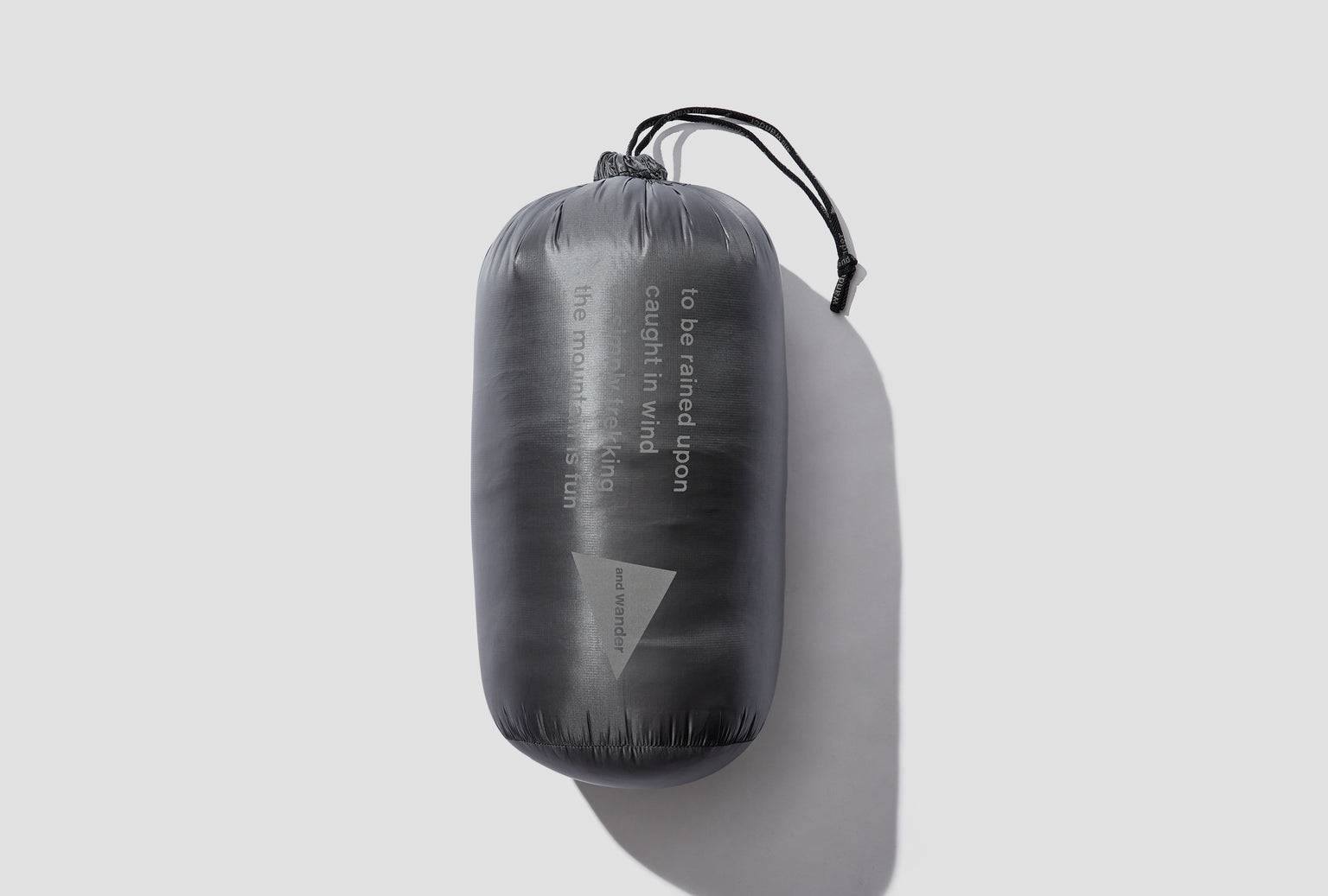 NANGA X AND WANDER SLEEPING BAG 500 5743977192 Grey