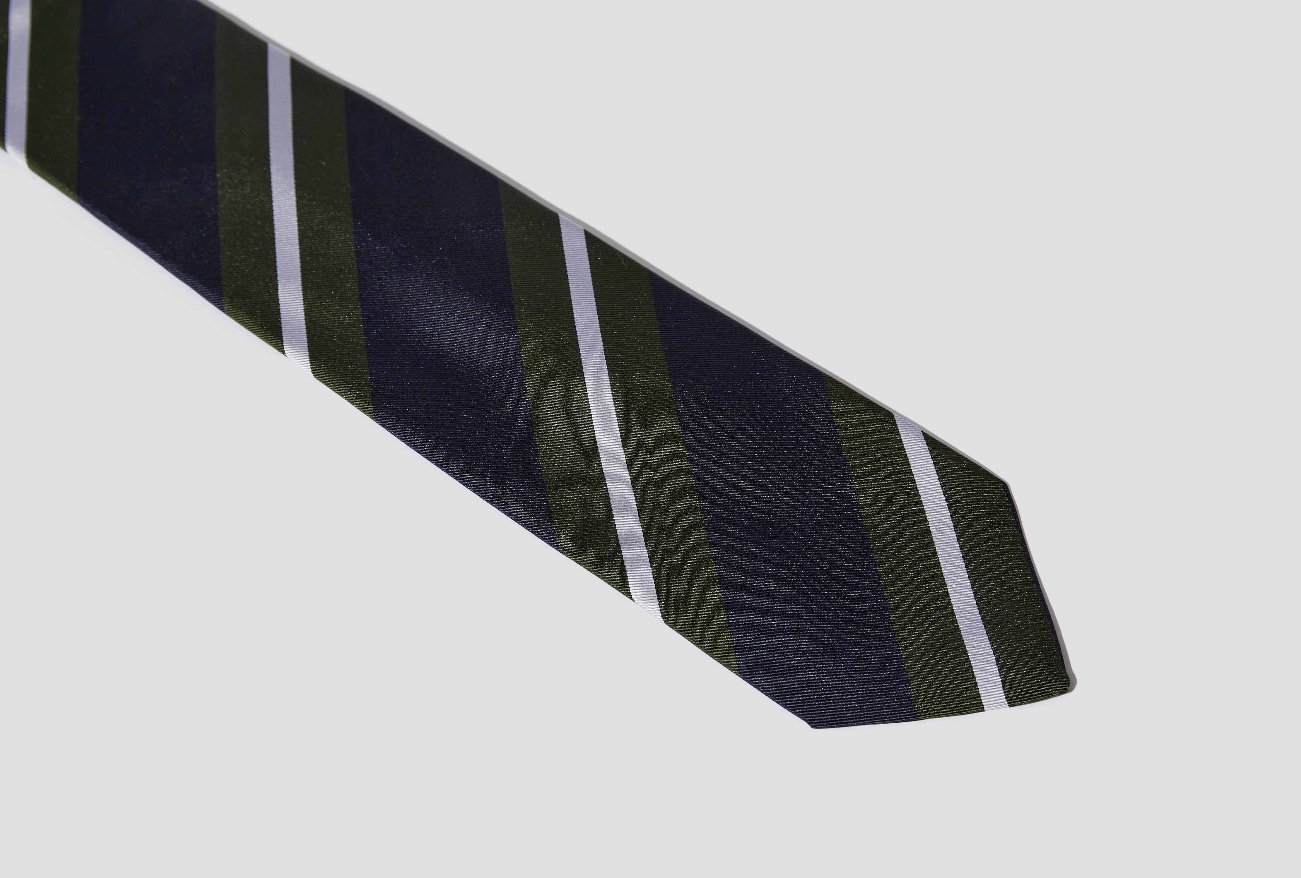 REGIMENTAL STRIPE MOGADOR WOVEN TIE DR1AAN 23590-03 Navy