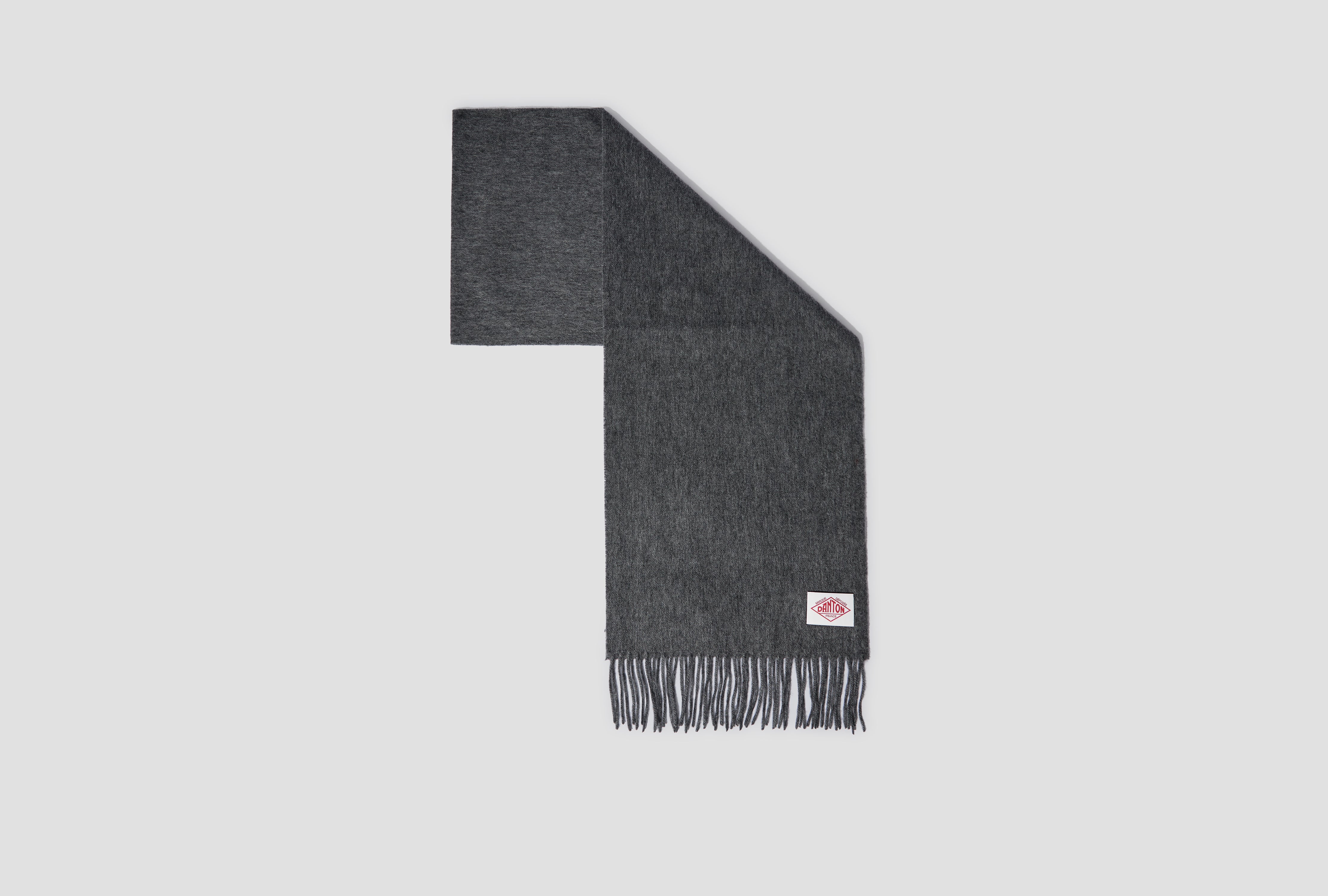 MUFFLER - WOOL/CASHMERE #DT-H0226 MUF Charcoal