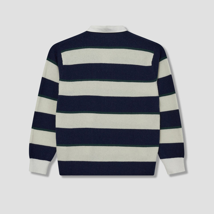 RUGBY KNIT SWEATER HM26CS031 Navy