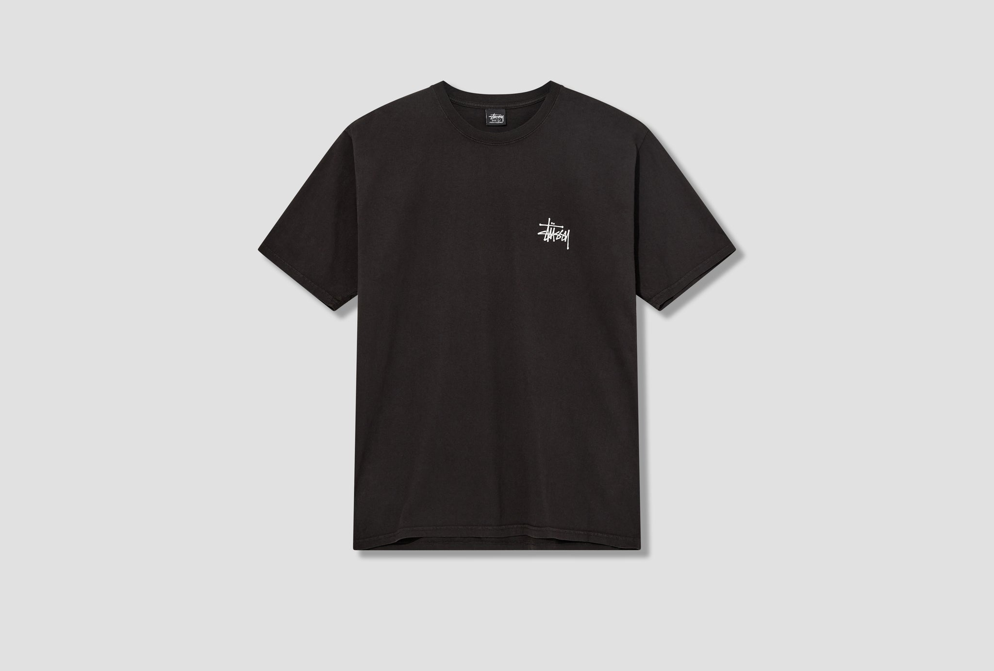 STÜSSY BUILT TOUGH PIGMENT DYED T-SHIRT 1904994 Black – HARRESØ