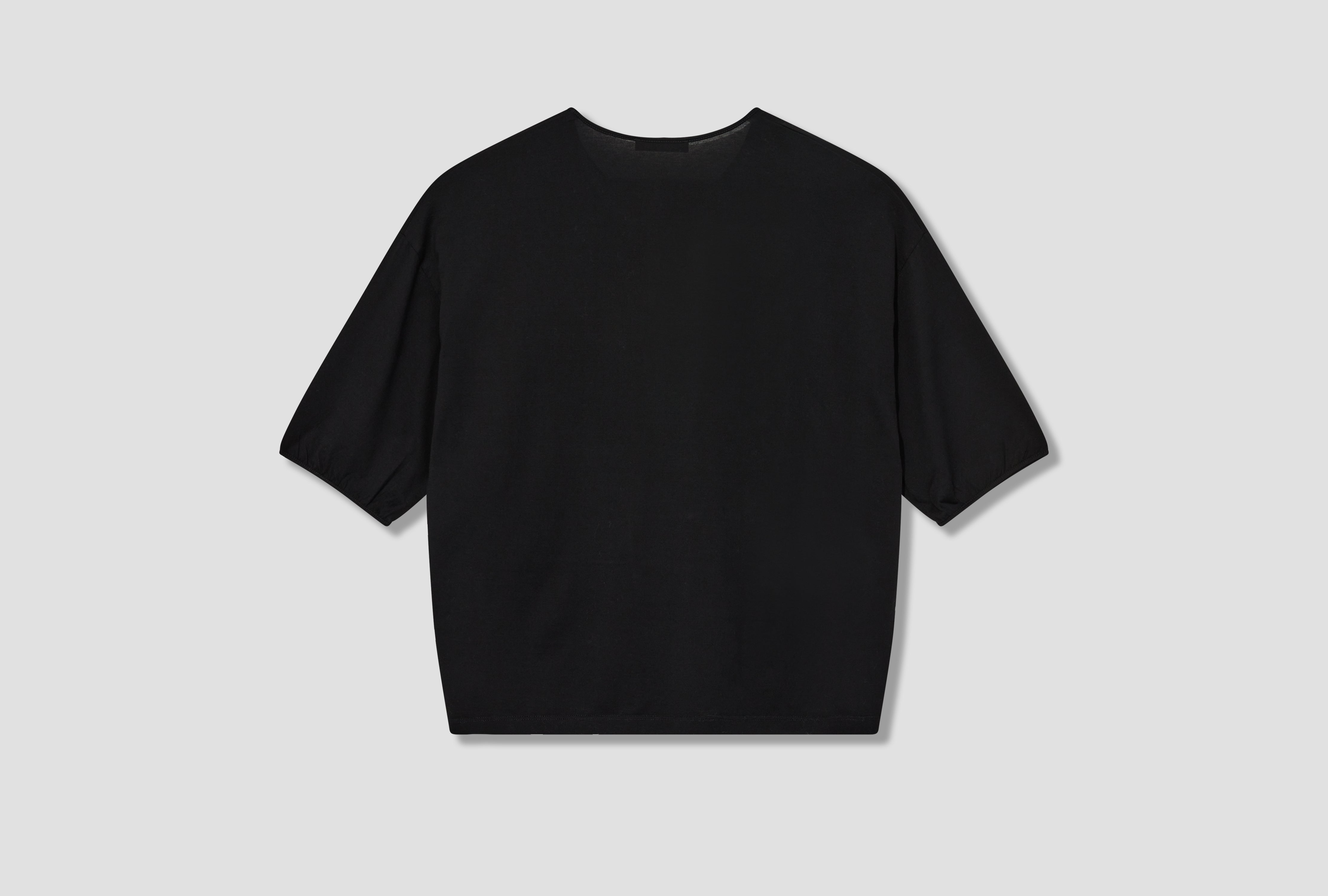 SHORTSLEEVE RELAXED TEE - MERCERISED JERSEY TO1231 LJ1018 Black