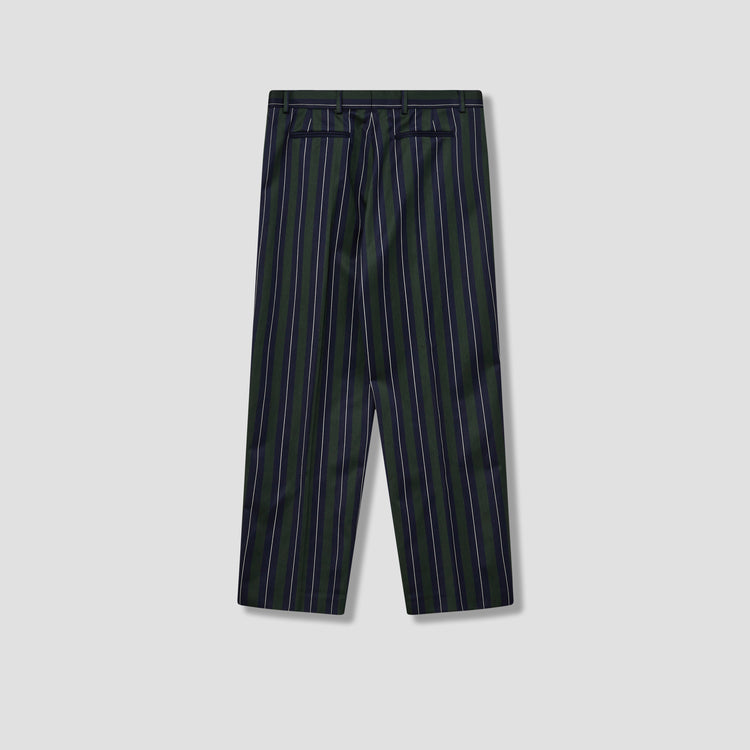 FINE PLEATED TROUSERS P60-0006-723 Green