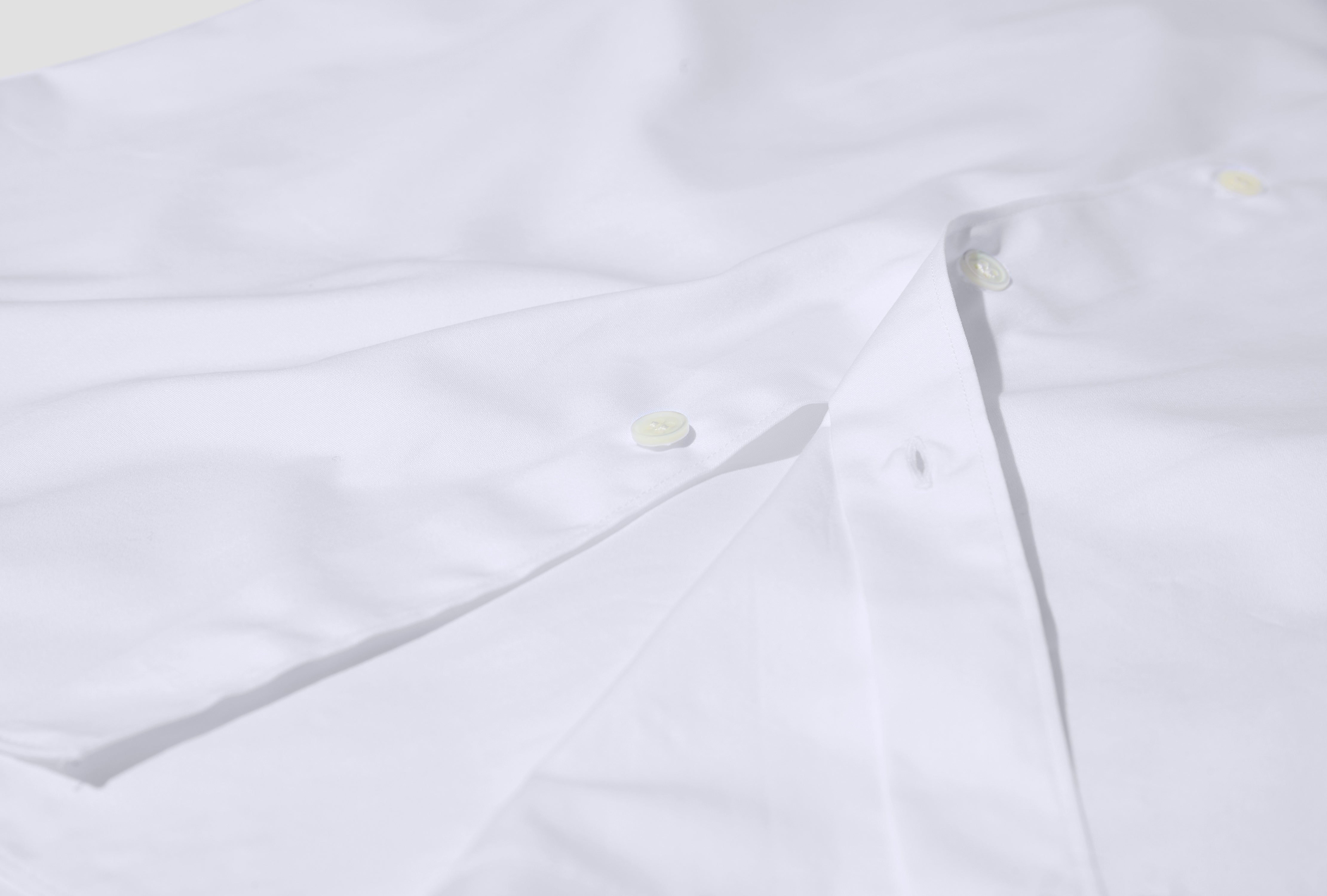 FOREVER - COTTON POPLIN PLAIN 123/128GR - WHITE / NARROW CLASSIC A FZ-B021-PER White