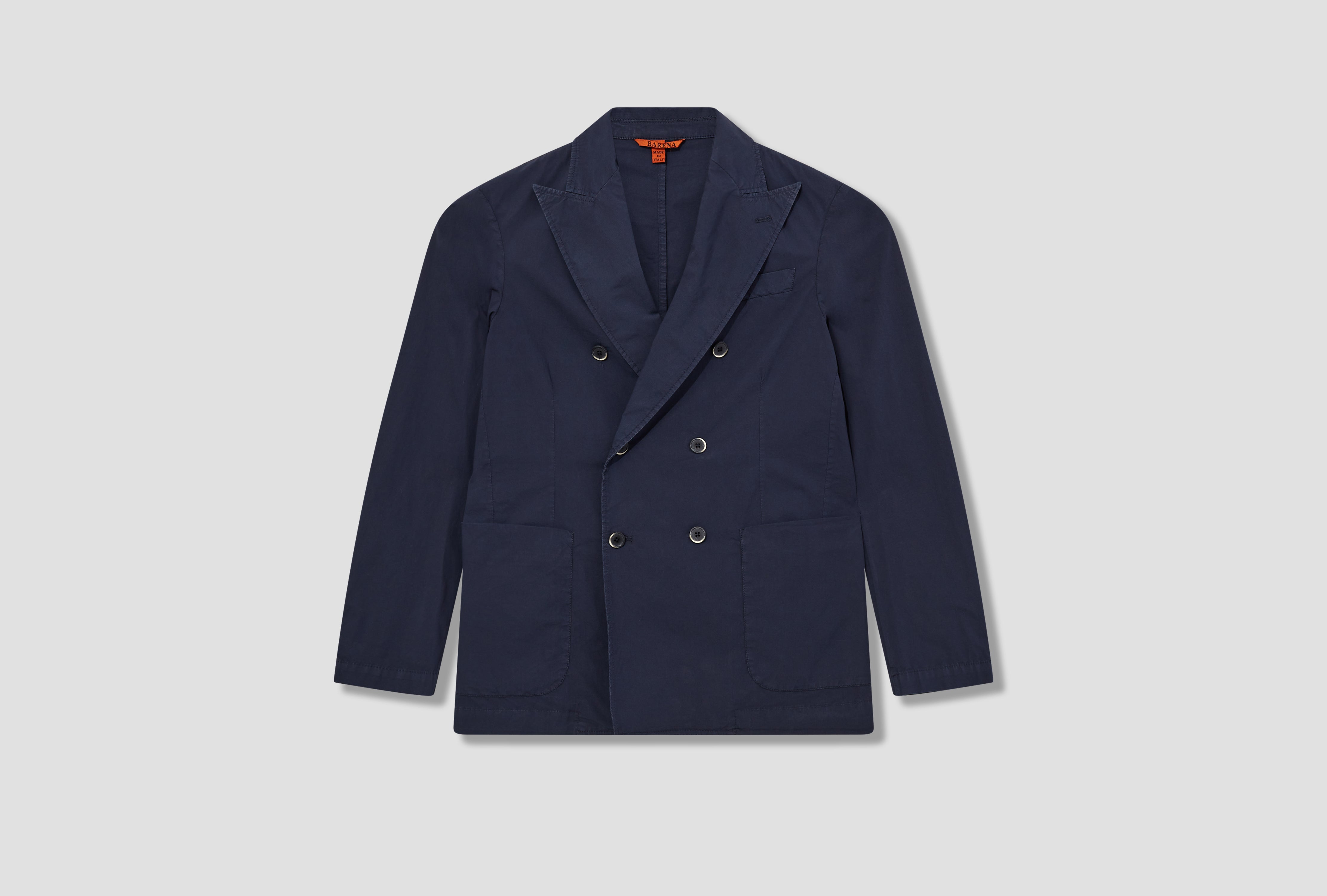 LEMAIRE WORKWEAR DB JACKET - WOOL SILK SEERSUCKER JA1012 LF1107