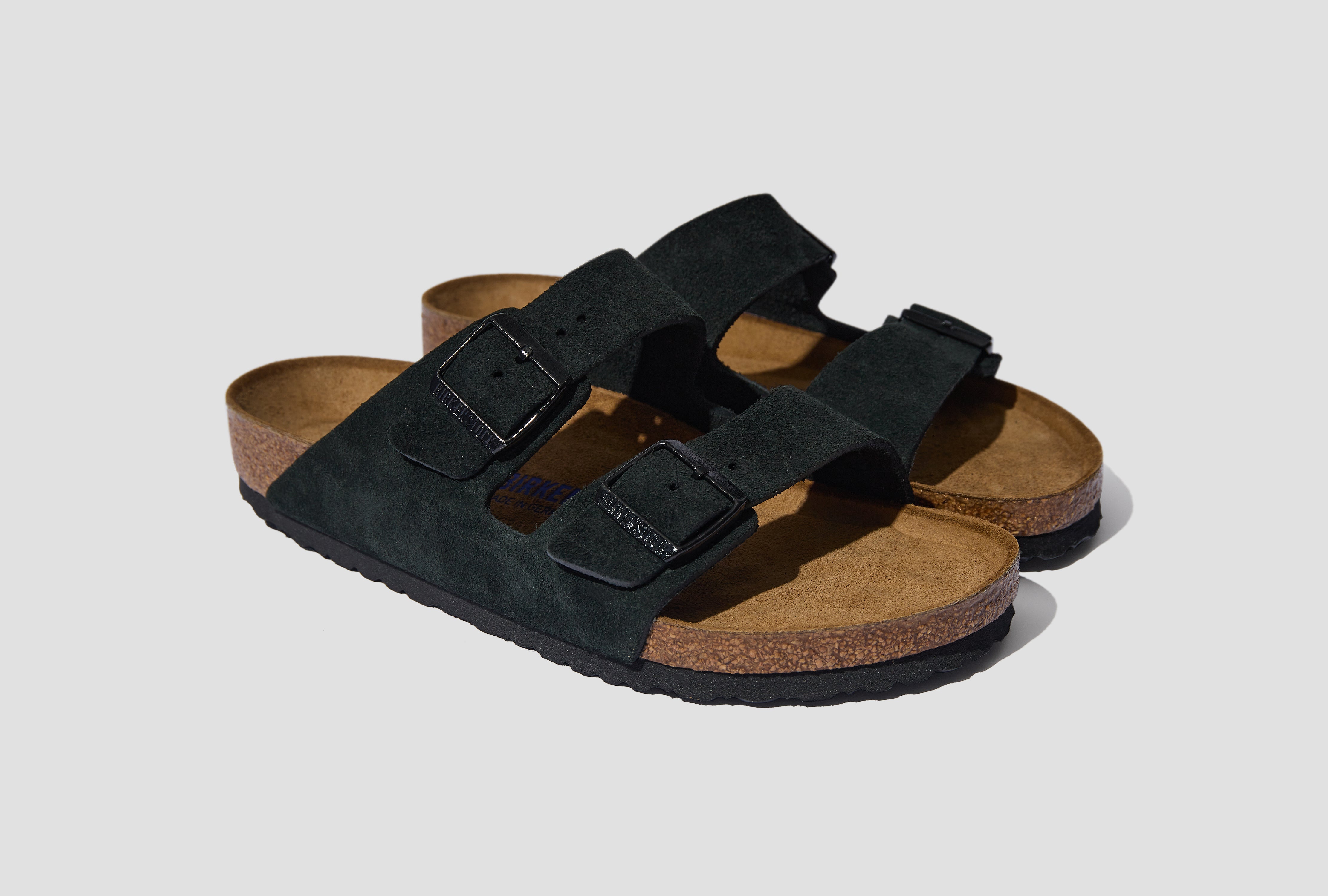 ARIZONA SOFT FOOTBED - SUEDE LEATHER / BLACK - REGULAR 0951321