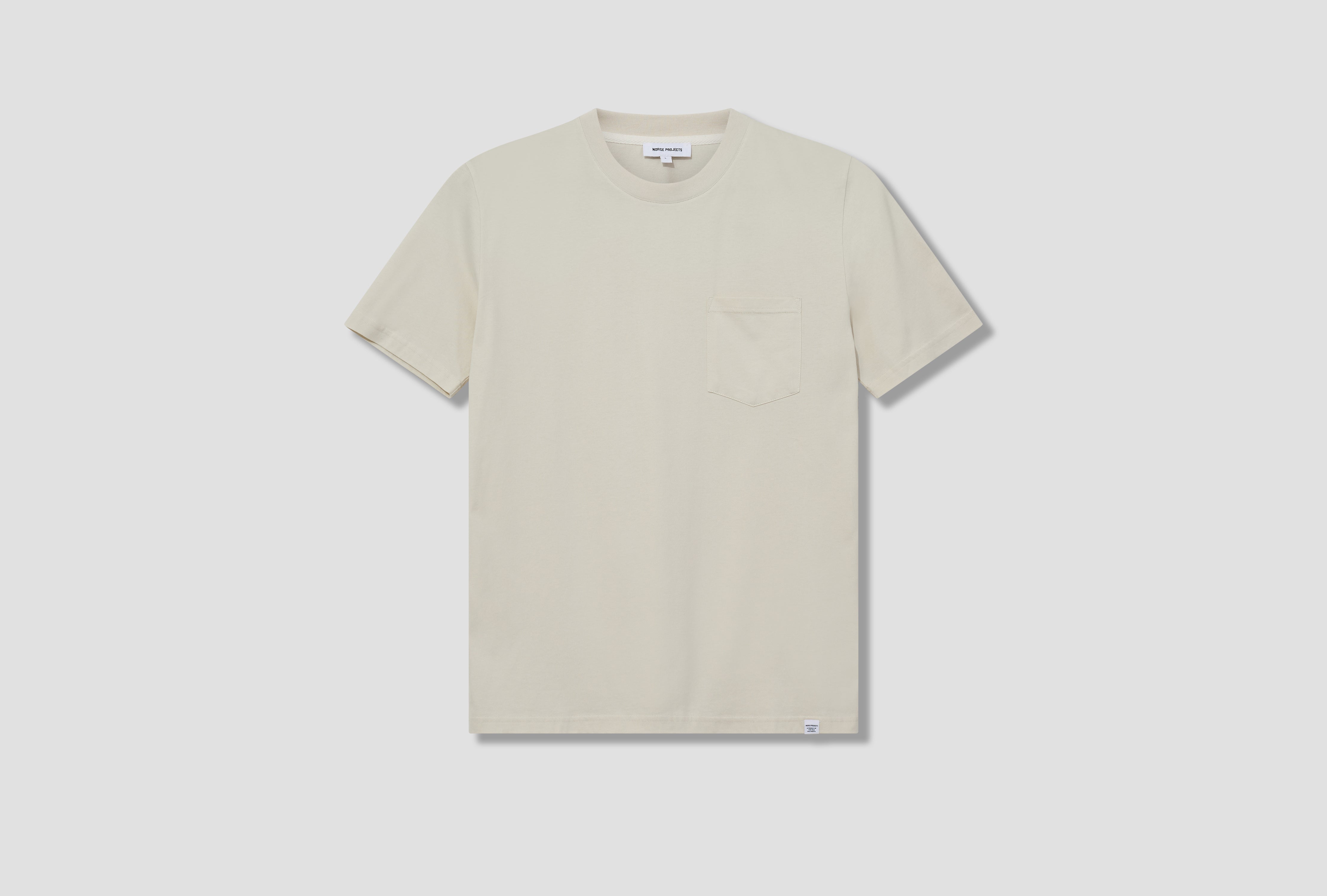 JOHANNES ORGANIC POCKET T-SHIRT N01-0553 Off white