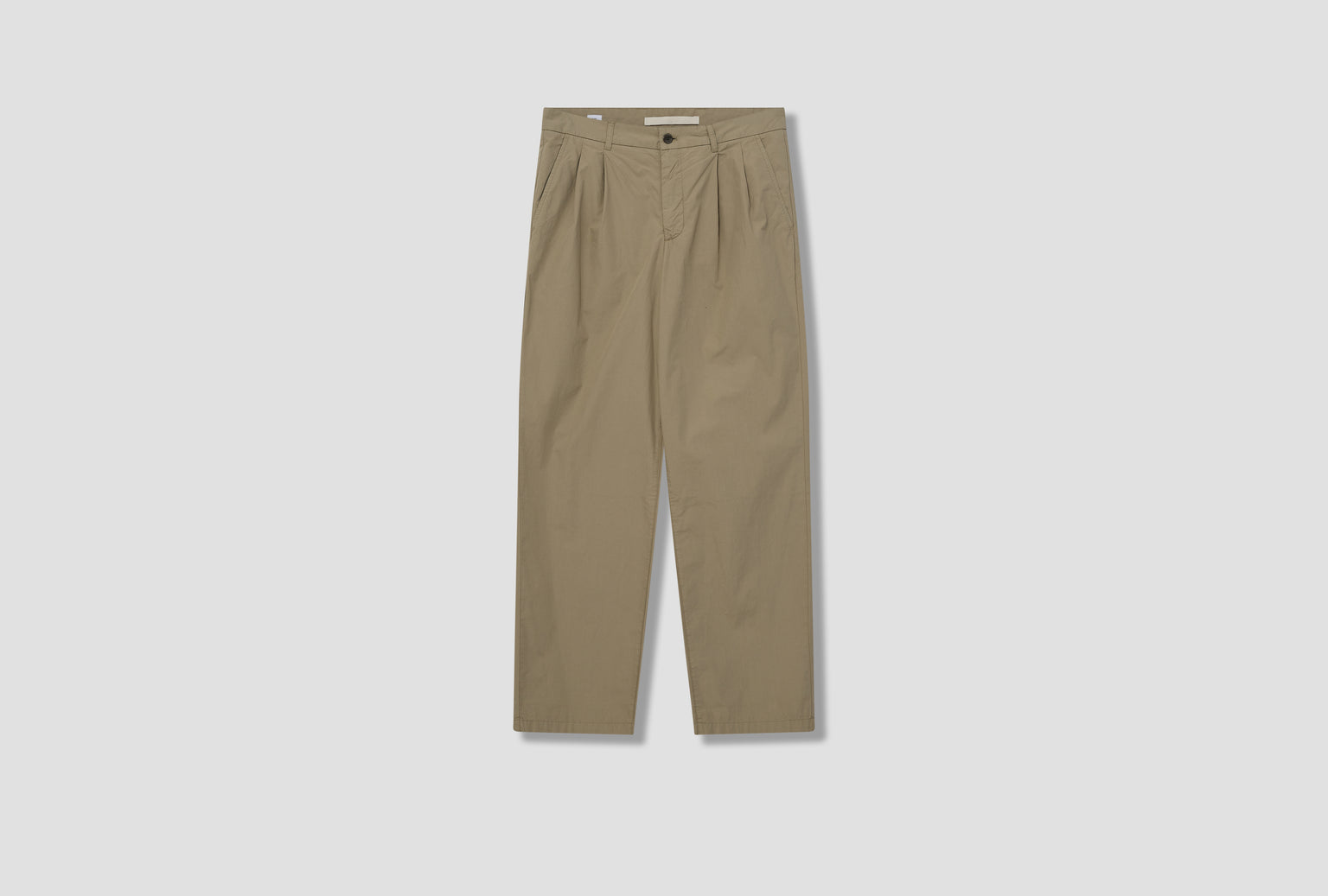 BENN RELAXED TYPEWRITER PLEATED TROUSER N25-0400 Light green