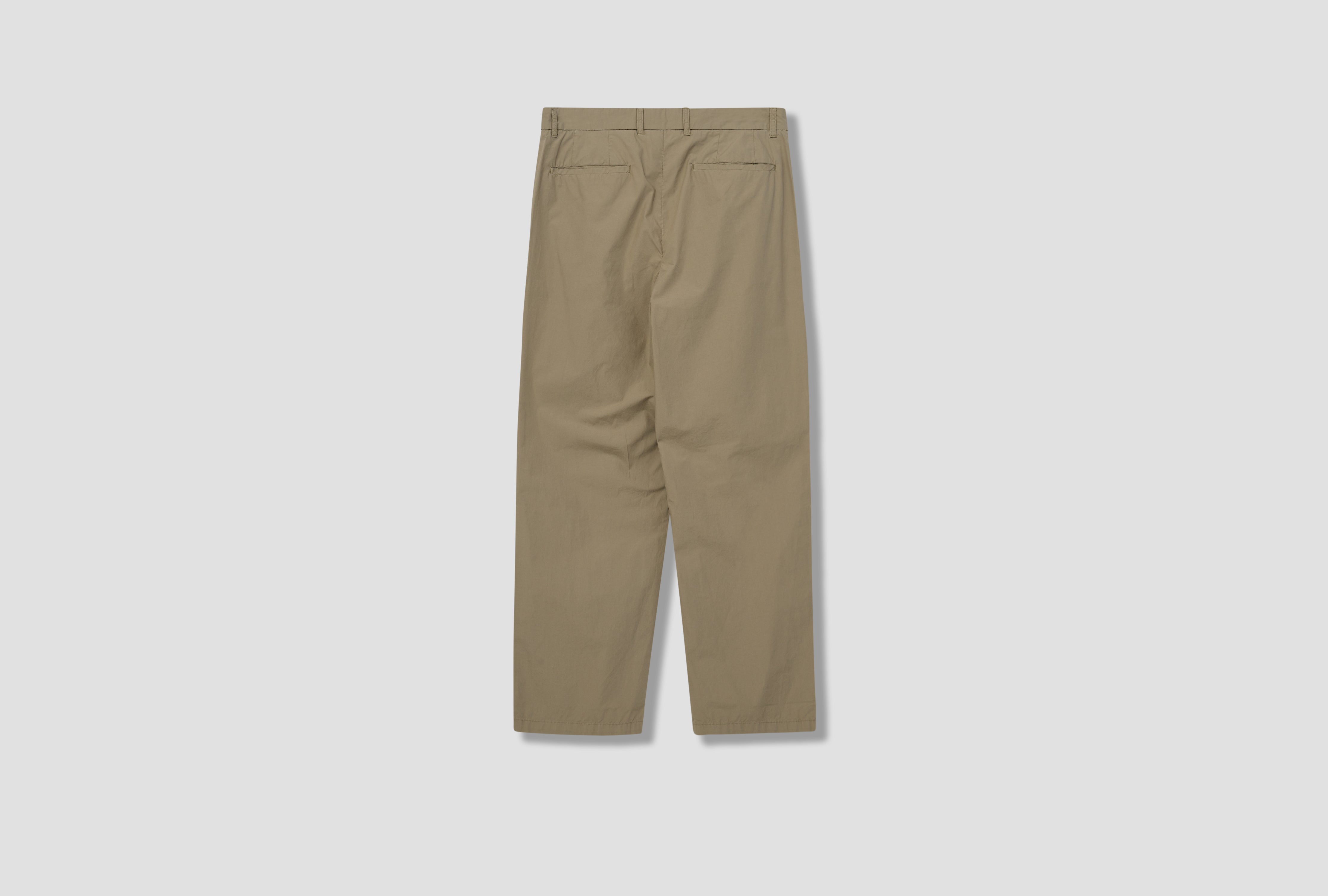 BENN RELAXED TYPEWRITER PLEATED TROUSER N25-0400 Light green