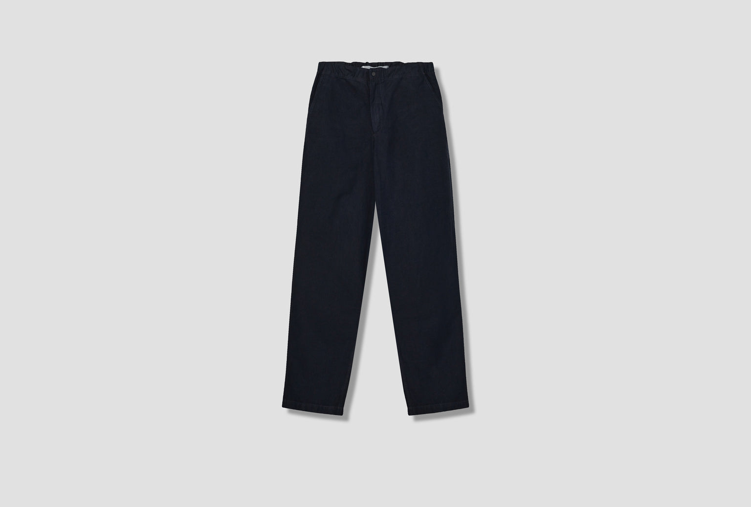 EZRA RELAXED COTTON LINEN TROUSER N25-0402 Navy