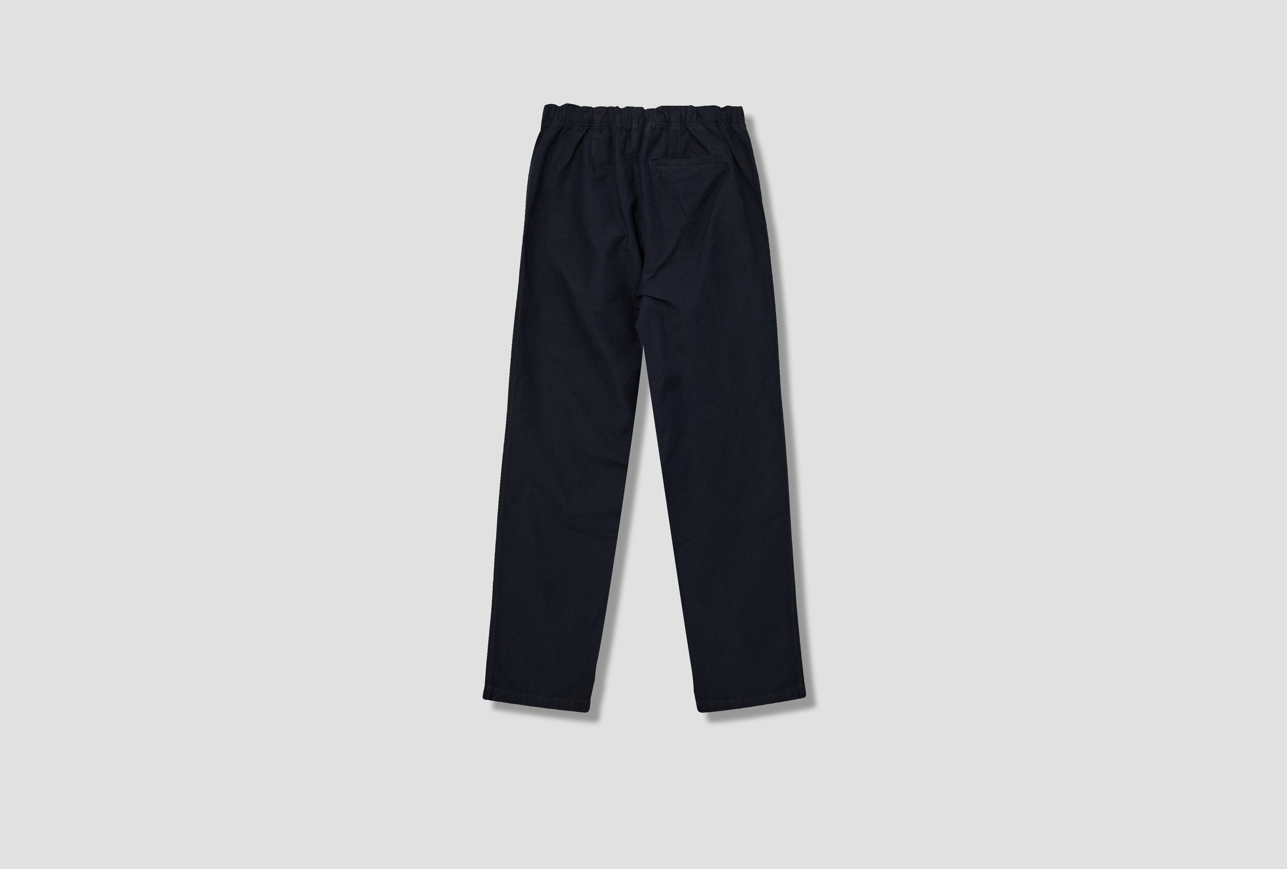 EZRA RELAXED COTTON LINEN TROUSER N25-0402 Navy