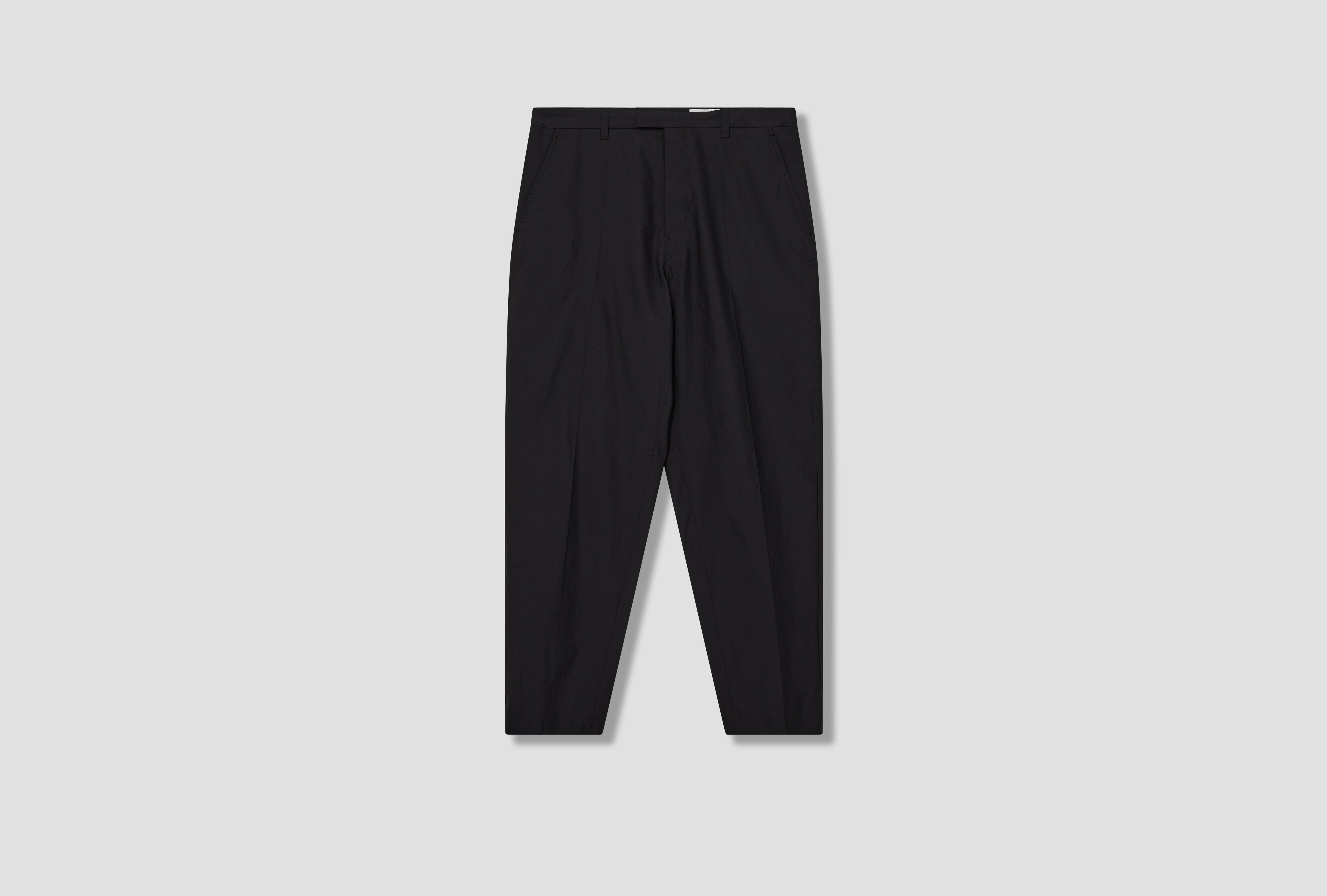 CARROT PANTS - WASHED COTTON SILK PA1105 LF1209 Black