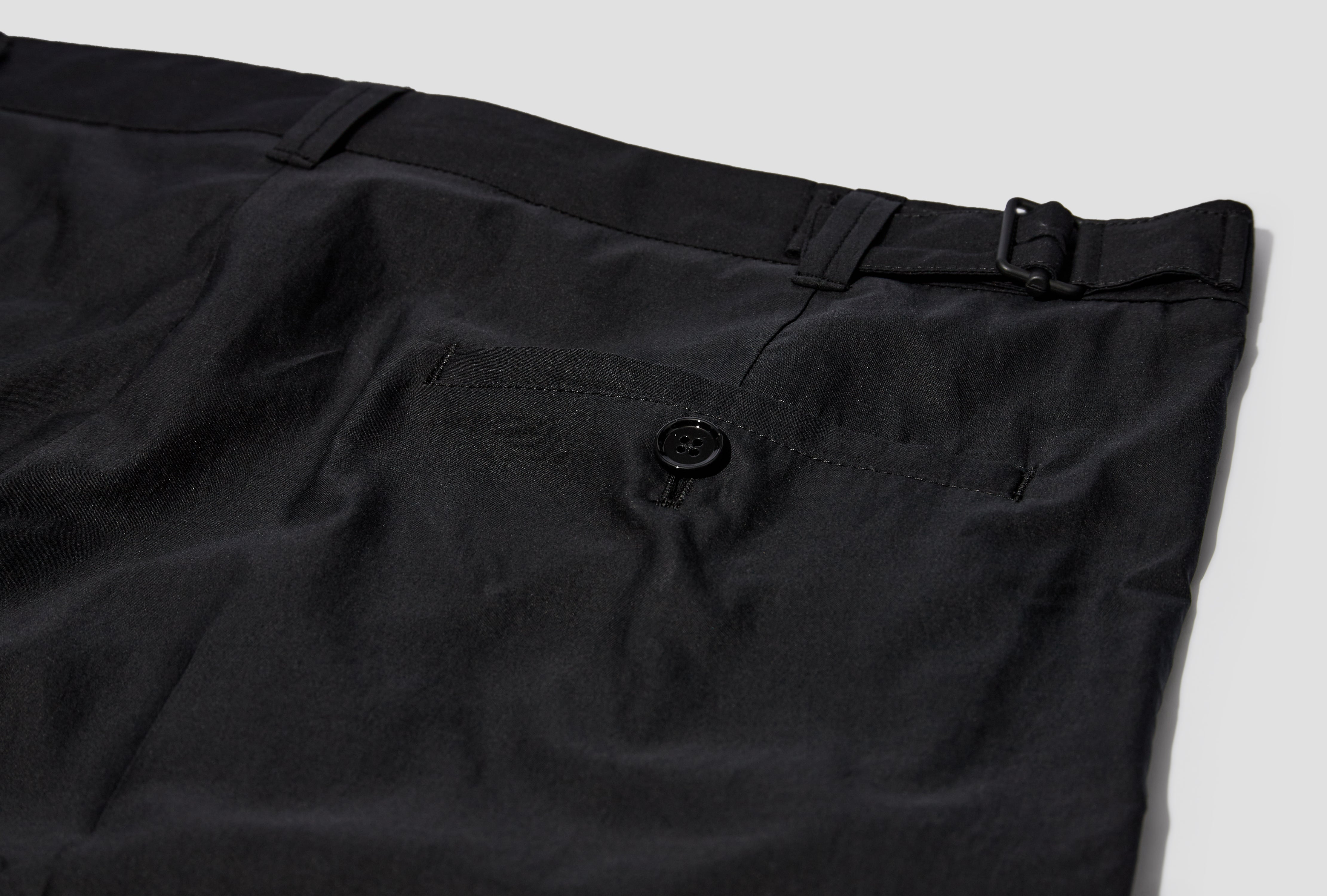 CARROT PANTS - WASHED COTTON SILK PA1105 LF1209 Black