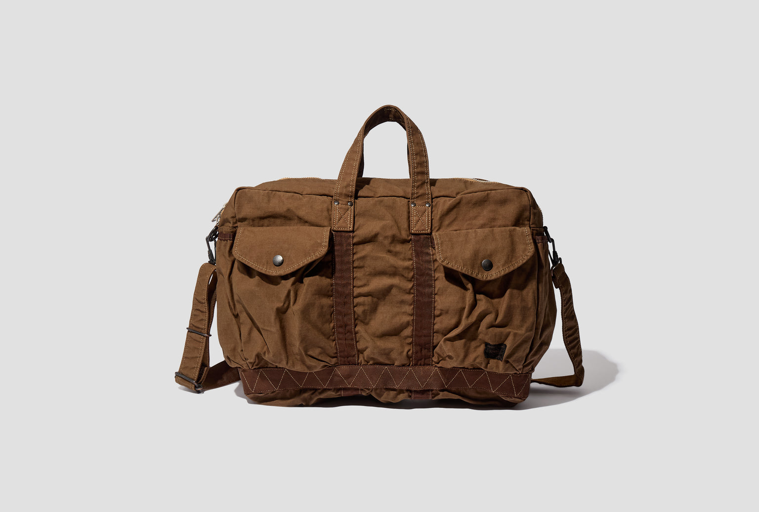 CRAG - 2WAY BOSTON BAG (S) 540-19694 Brown