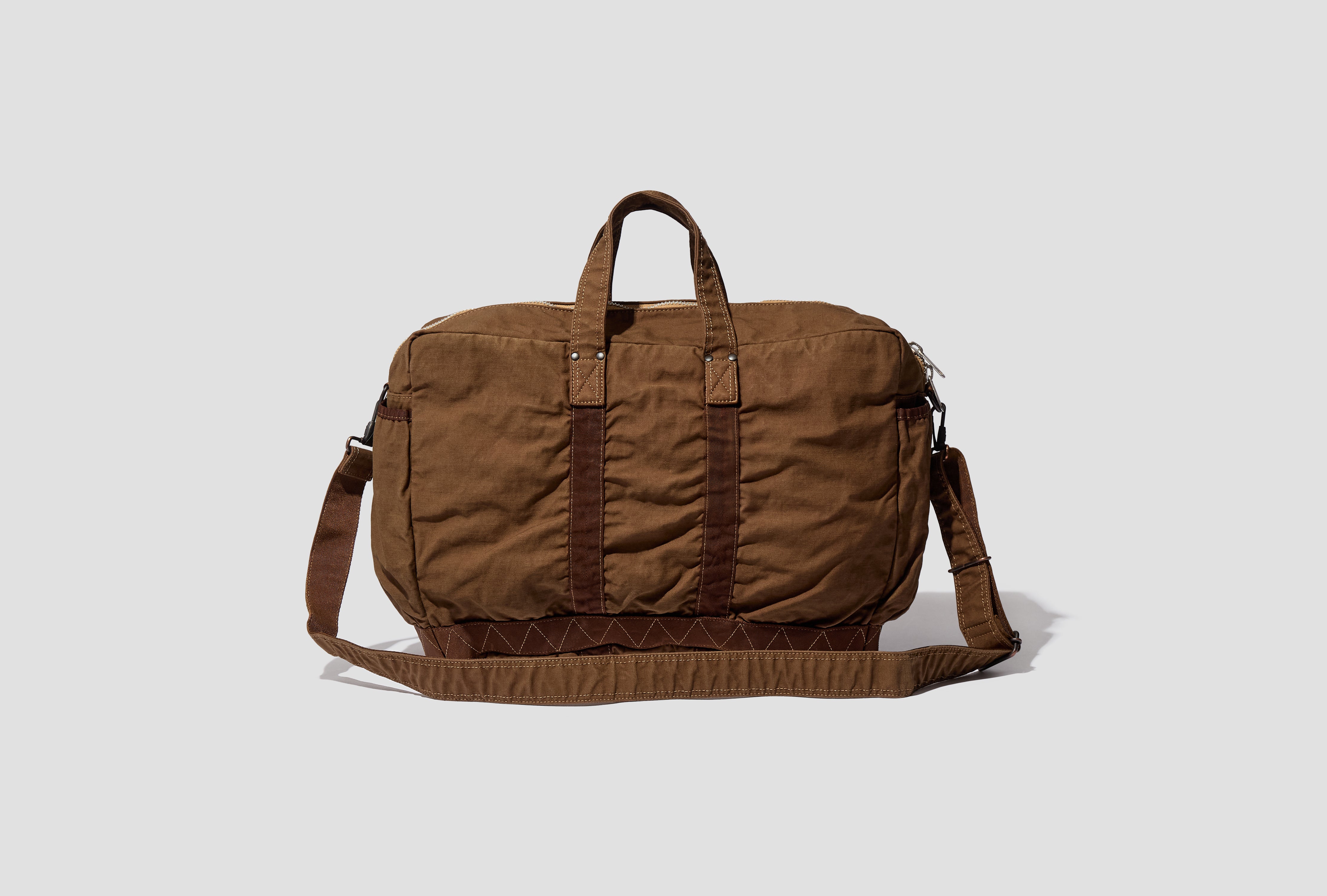 CRAG - 2WAY BOSTON BAG (S) 540-19694 Brown