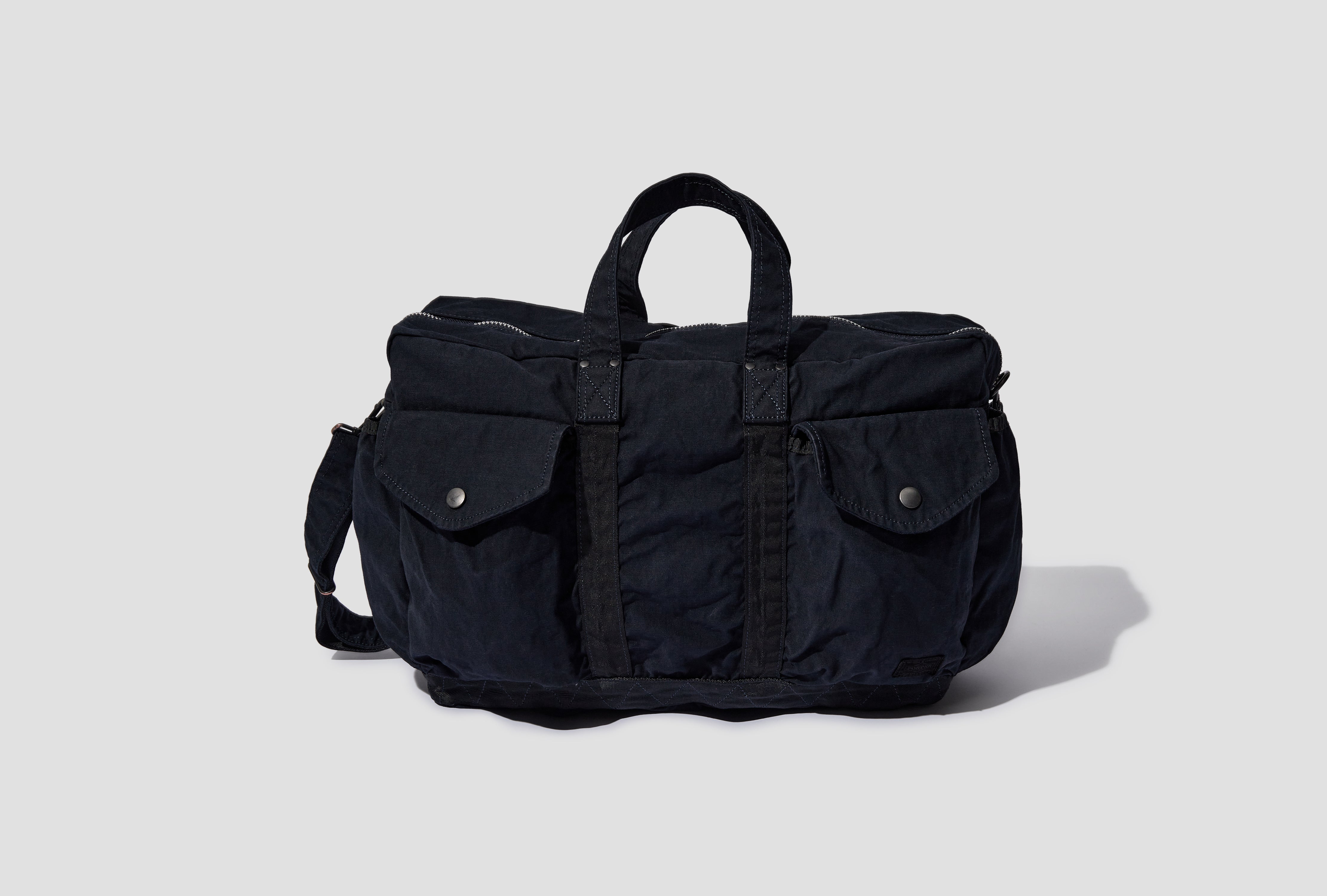 CRAG - 2WAY BOSTON BAG (S) 540-19694 Navy