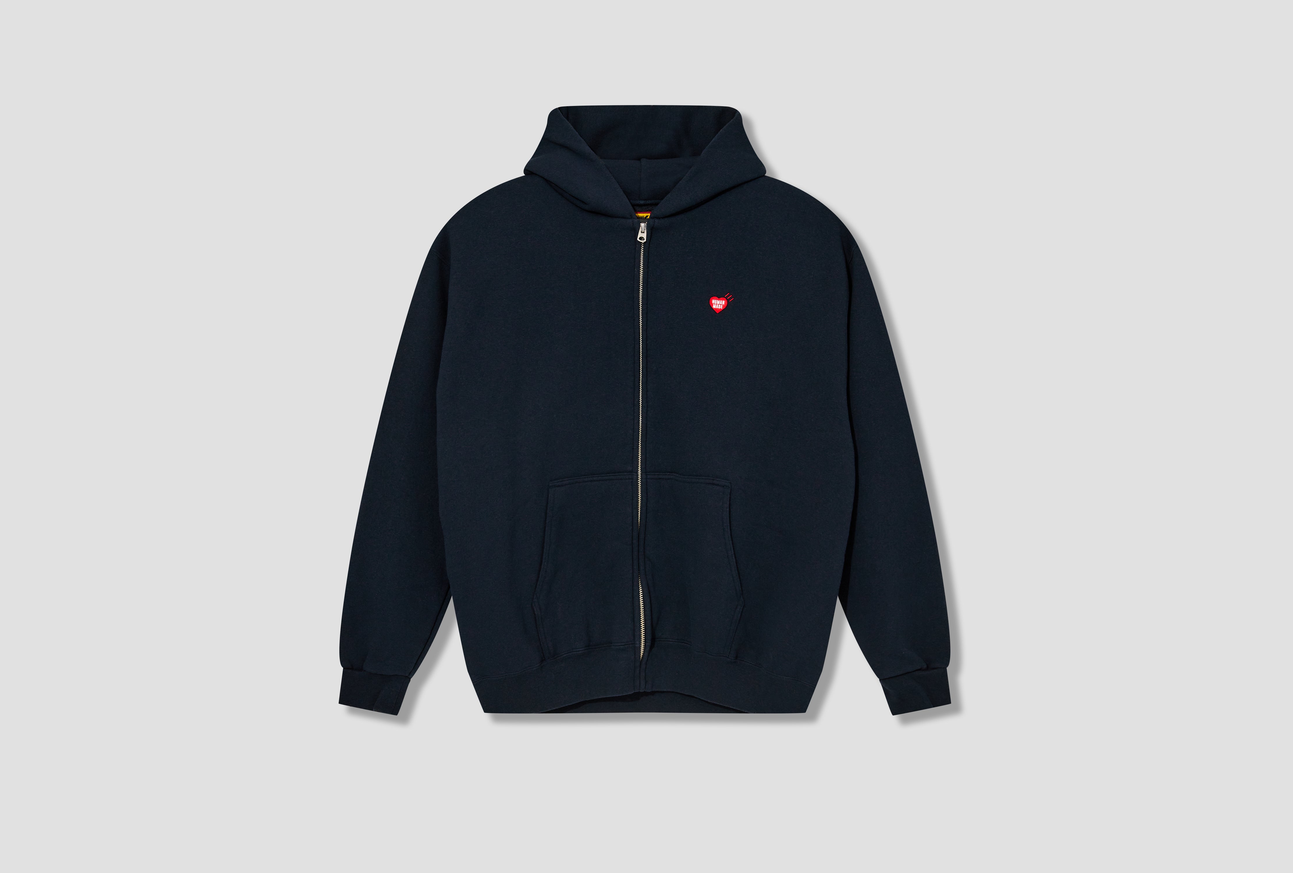 ZIP-UP HOODIE HM27CS033 Navy