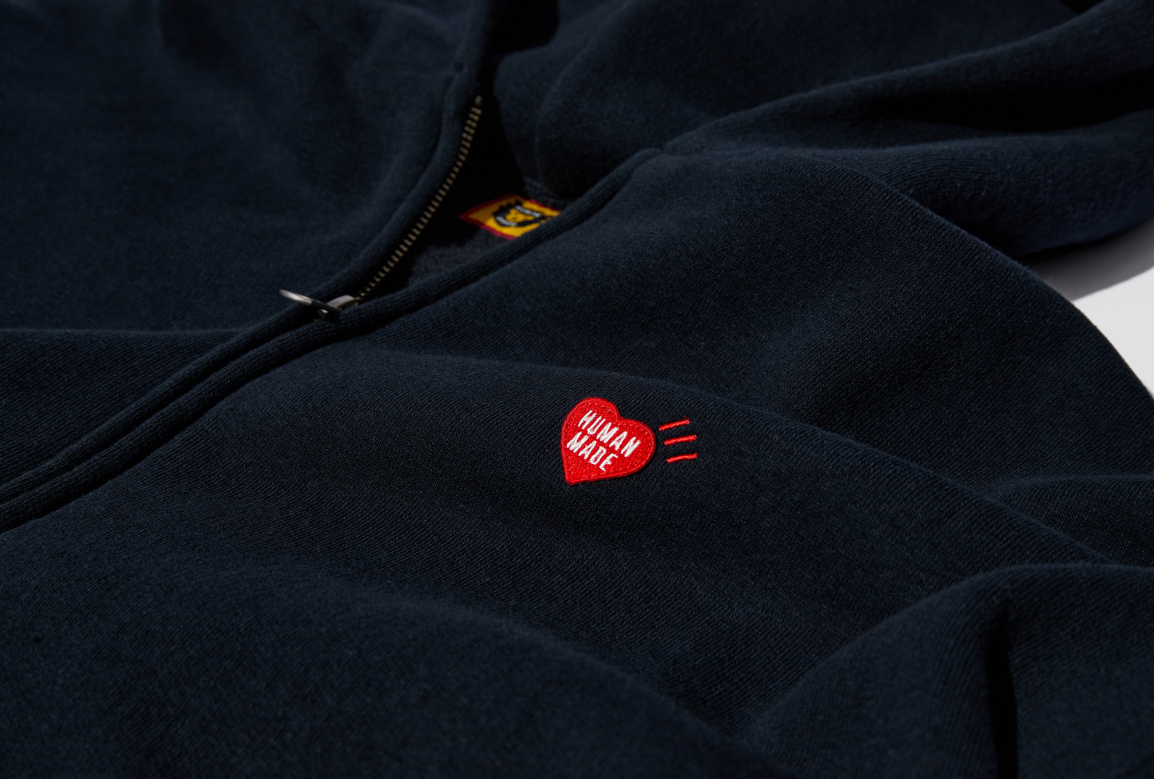 ZIP-UP HOODIE HM27CS033 Navy