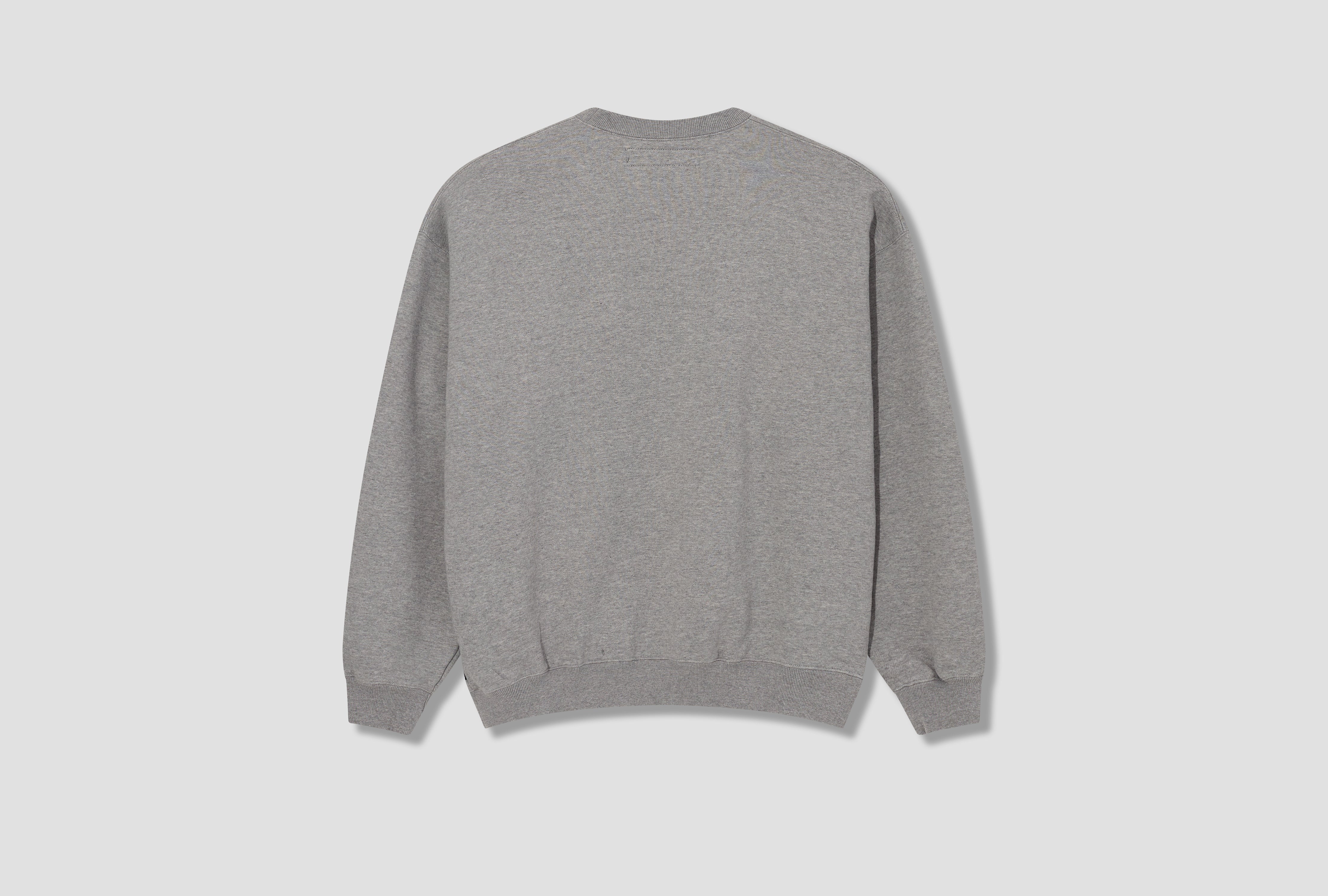 PLAIN SWEAT SHIRT LS 241FPNH-CSM01 Grey