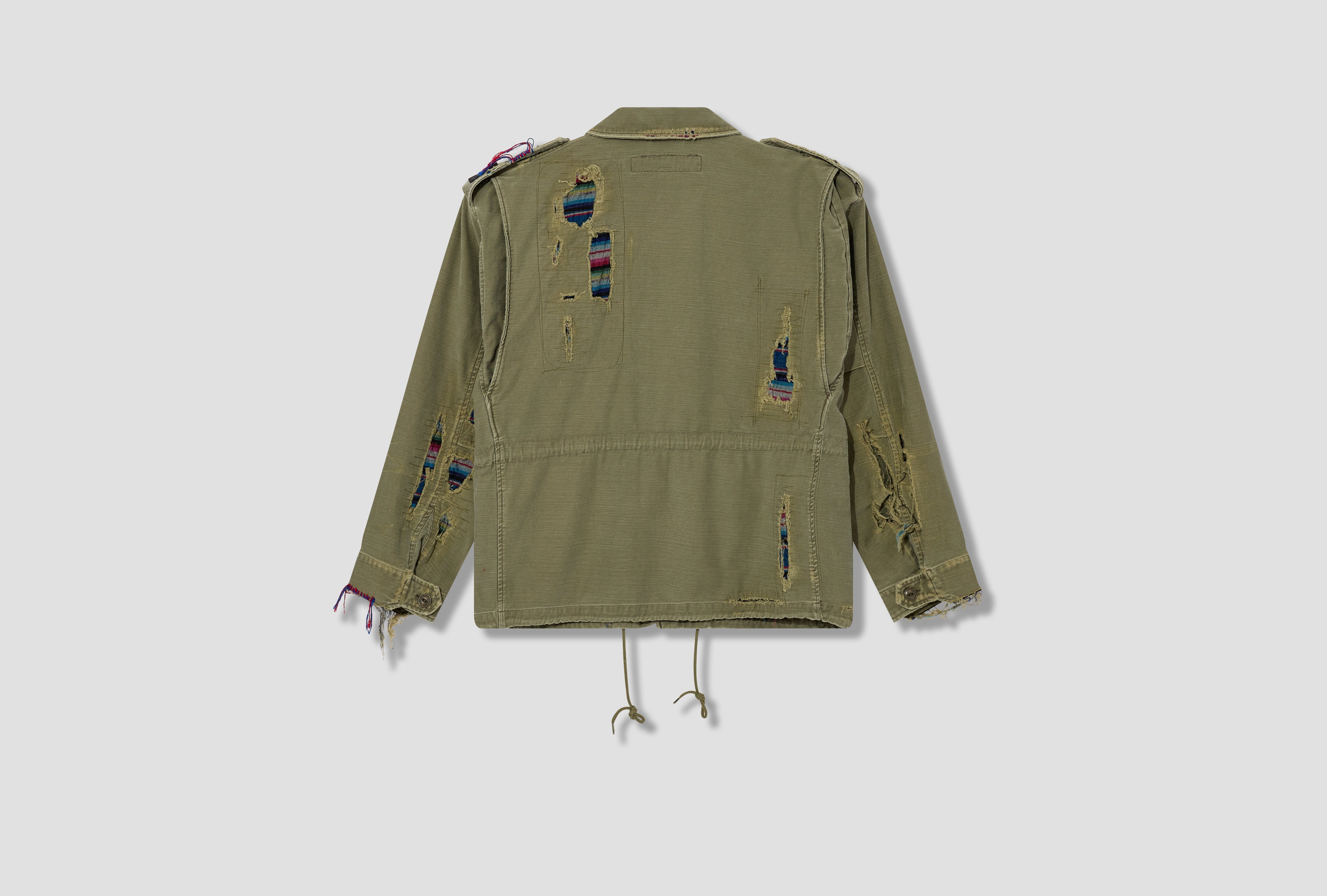 M-51 SWITCHING SHIRT JACKET - トップス