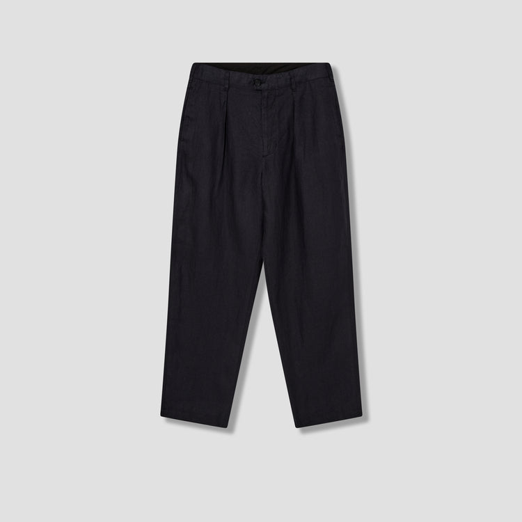 CARLYLE PANT - NAVY LINEN TWILL ET027 / 24S1F012