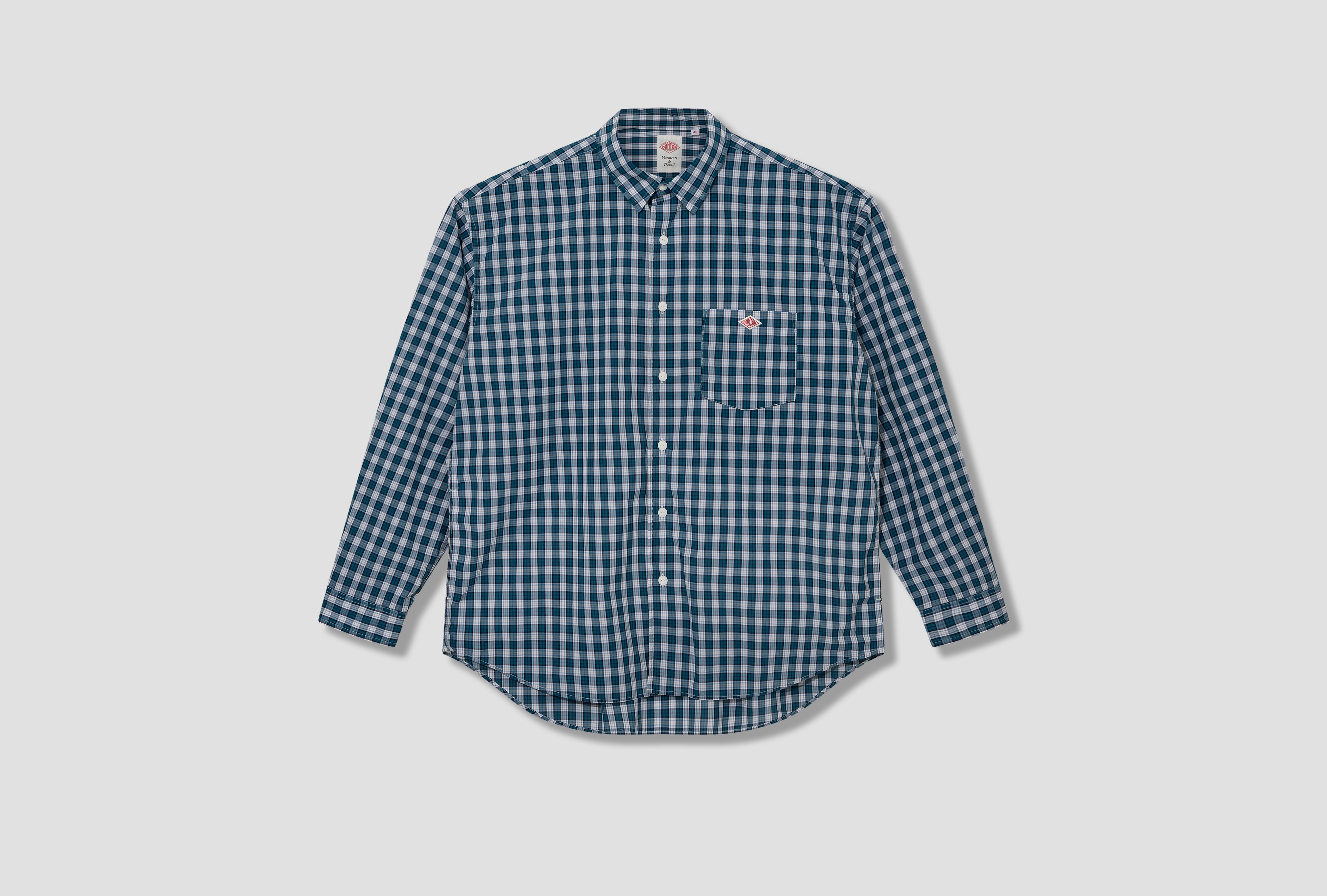 WORK SHIRT - TC VOIL POPLIN #DT-B0225 TCV Green