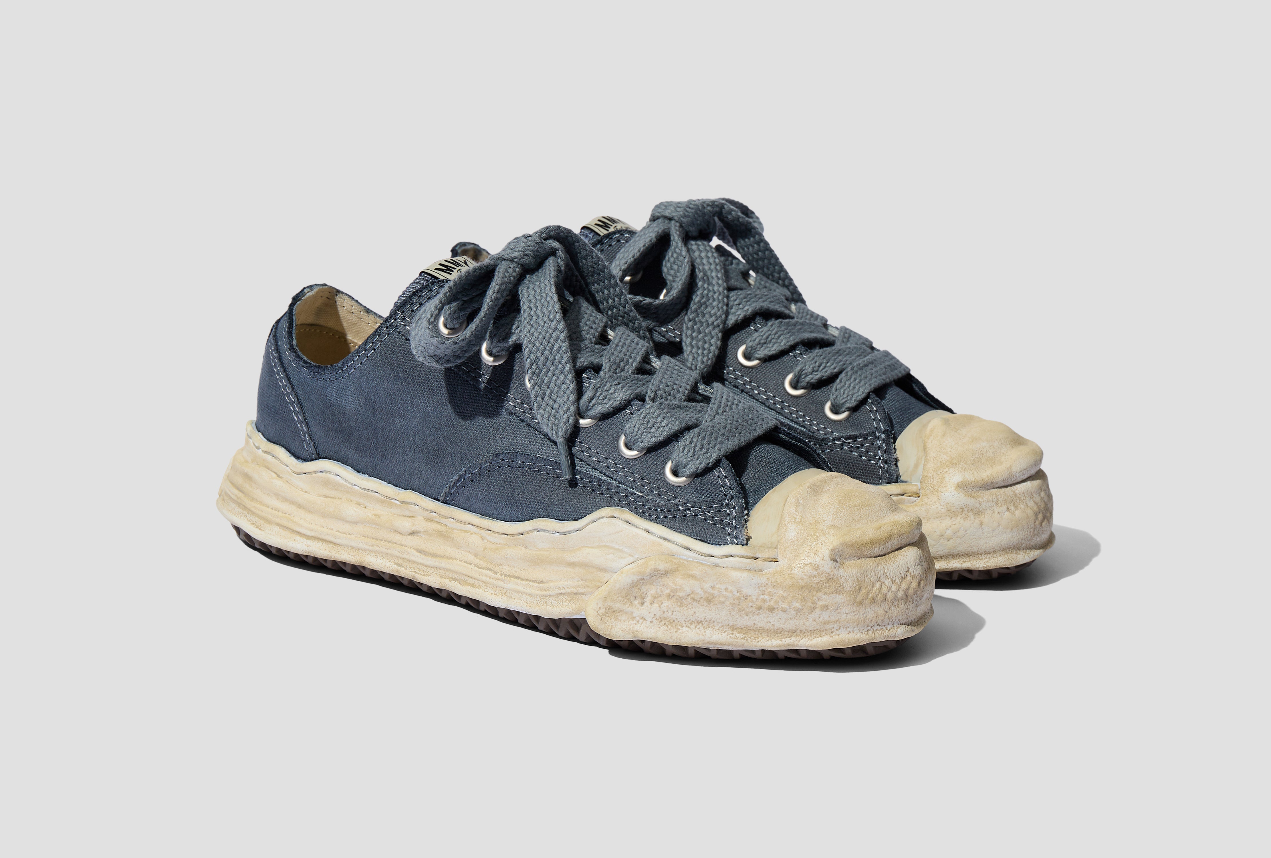 MAISON MIHARA YASUHIRO BAKER - ORIGINAL SOLE CANVAS LOW-TOP