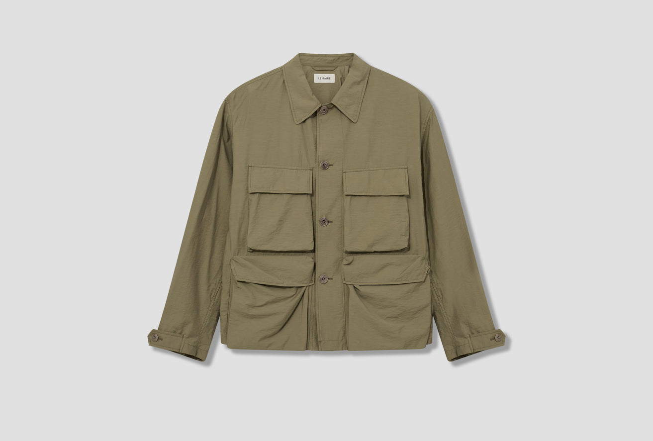 LIGTH FIELD JACKET - WASHED TECHNICAL COTTON OW1059 LF1234 Khaki