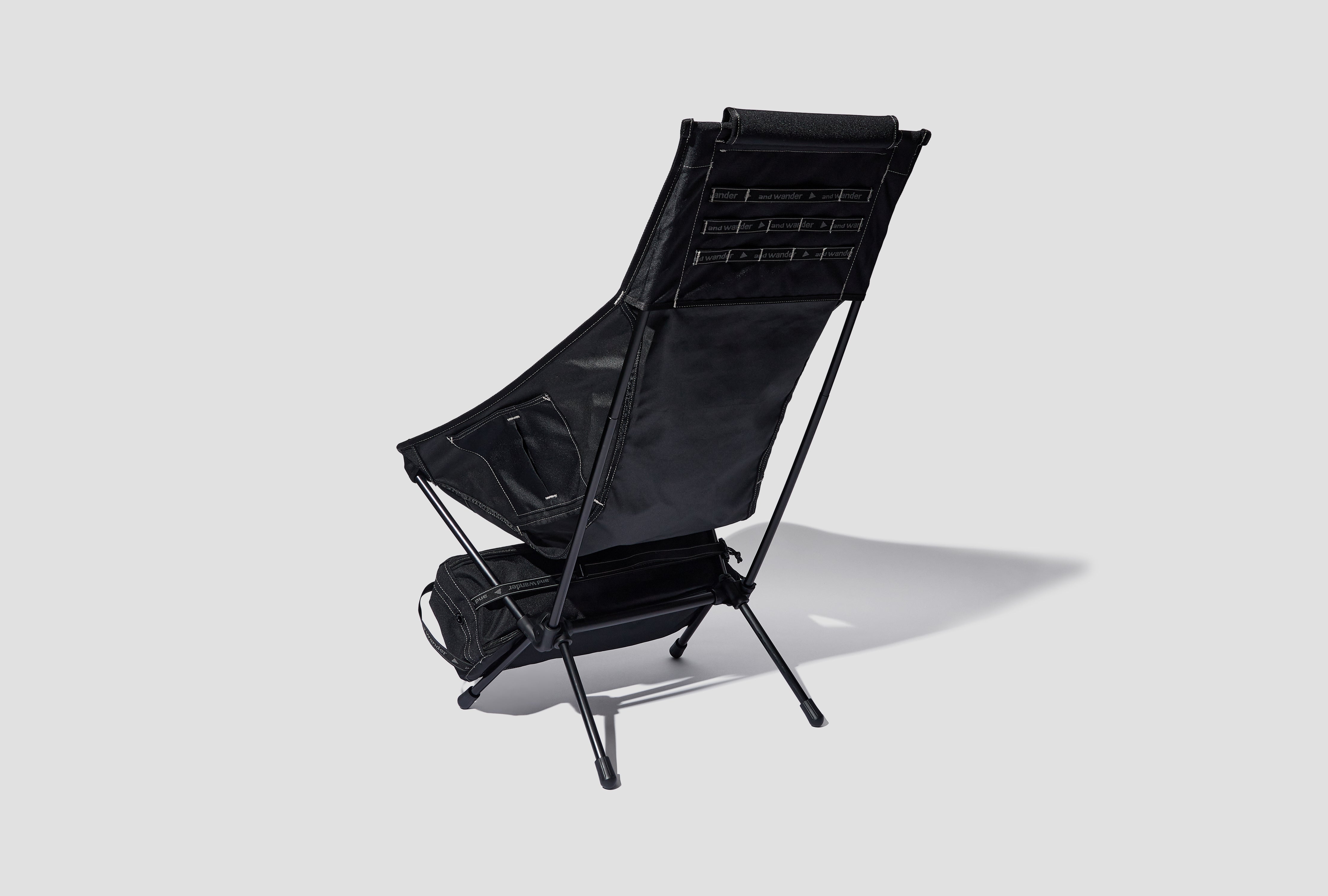 HELINOX X AND WANDER FOLDING CHAIR TWO 5744977253 Black