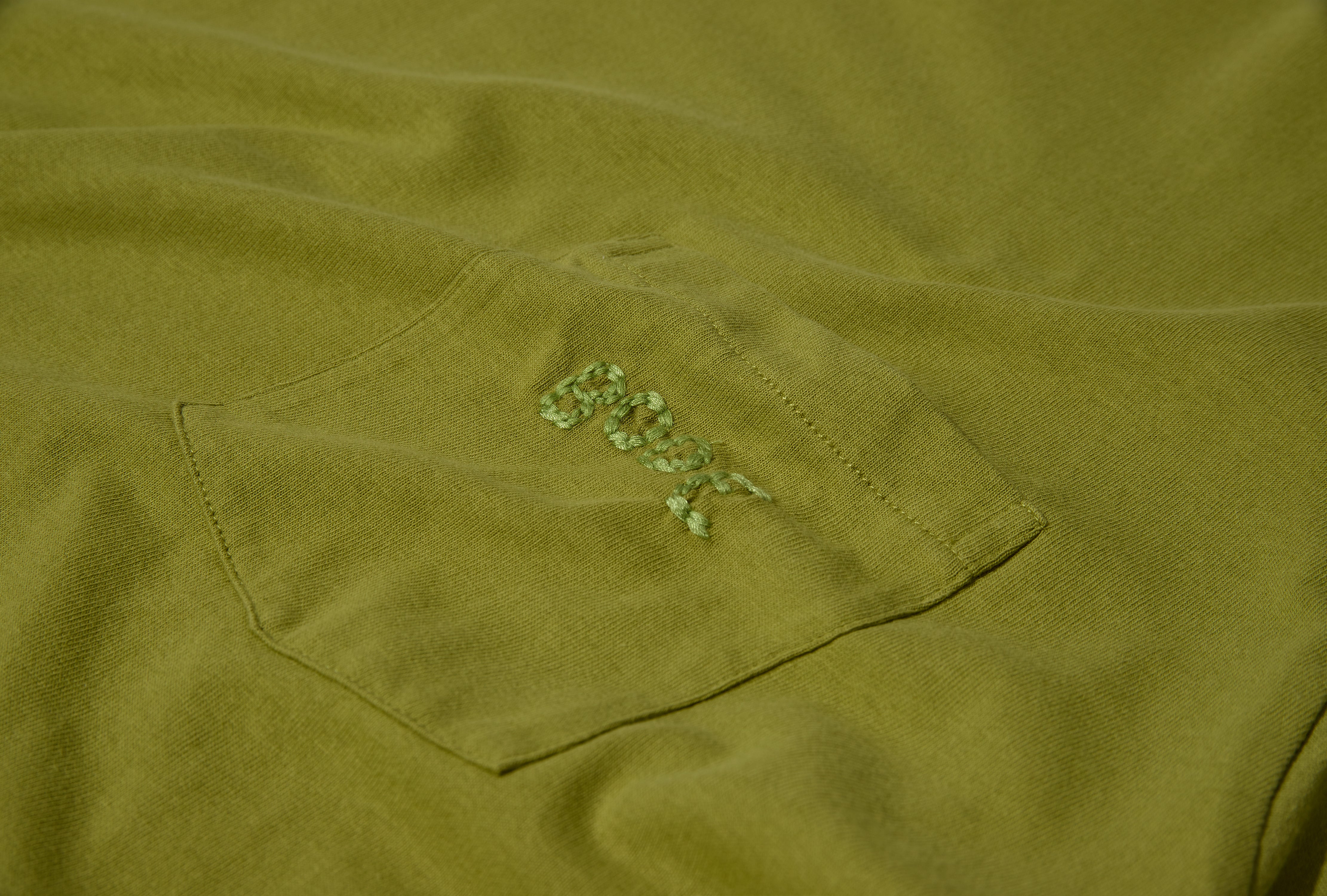 BODE EMBROIDERED POCKET TEE MRS24CS016 Green