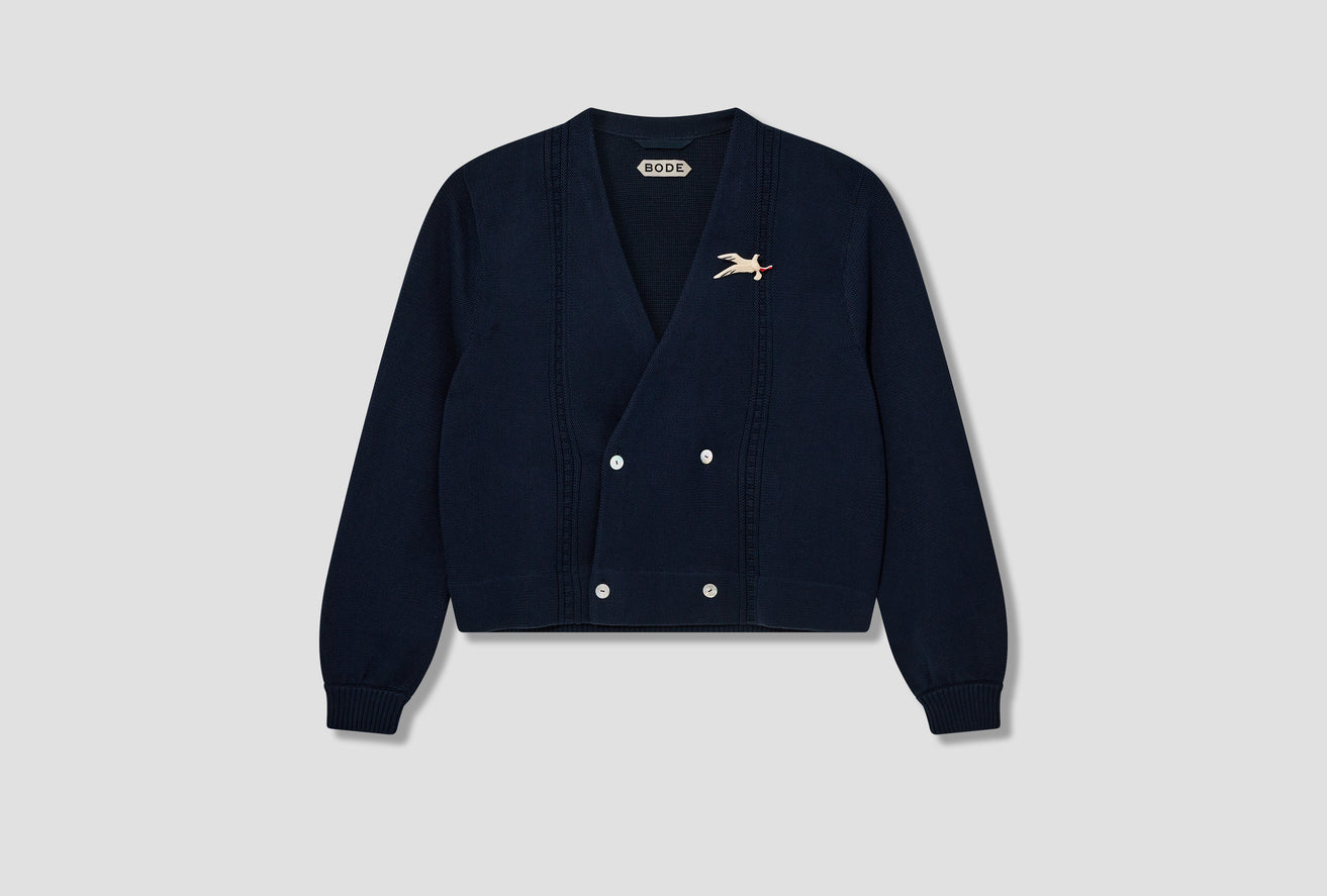 DOUBLE BREASTED CARDIGAN MRS24KT001 Navy