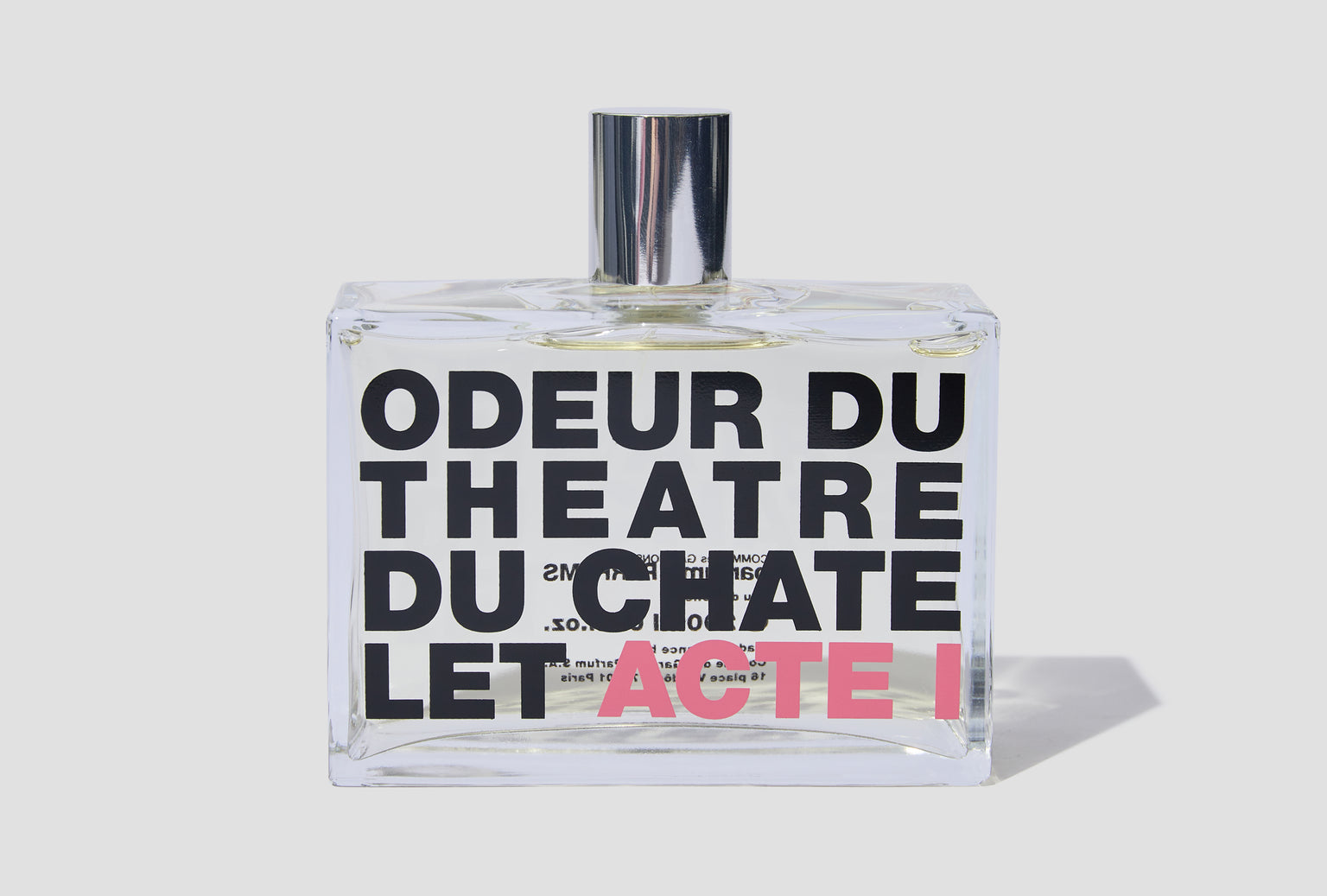 ODEUR DU THÉÂTRE DU CHÂTELET - EAU DE TOILETTE 200 ML. CDGODTC