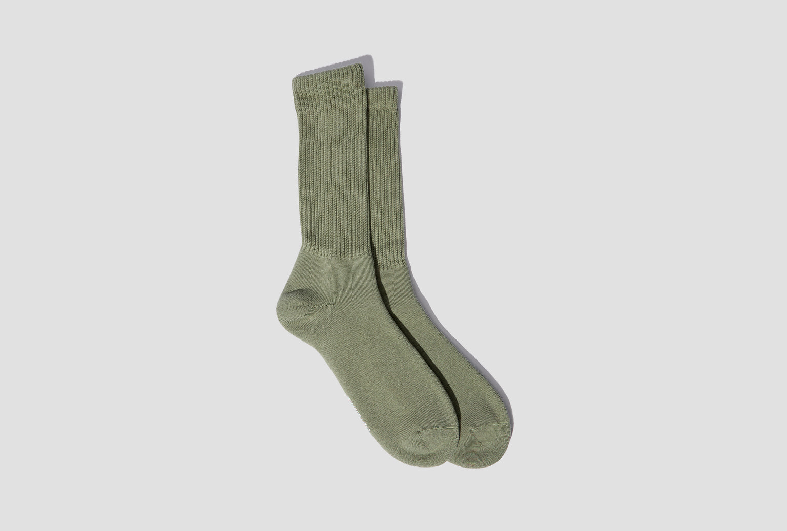 PLAIN SOCKS 241KWNH-UWM02 Green